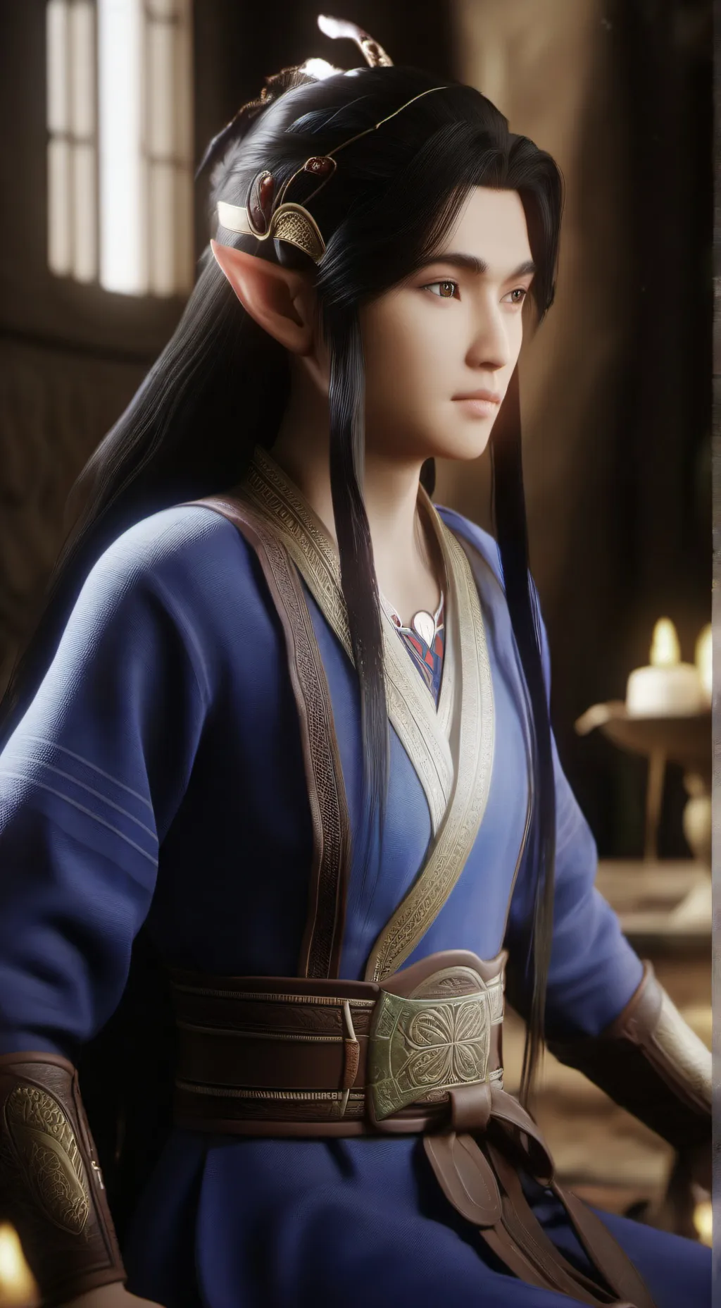 ai character: Eshe background