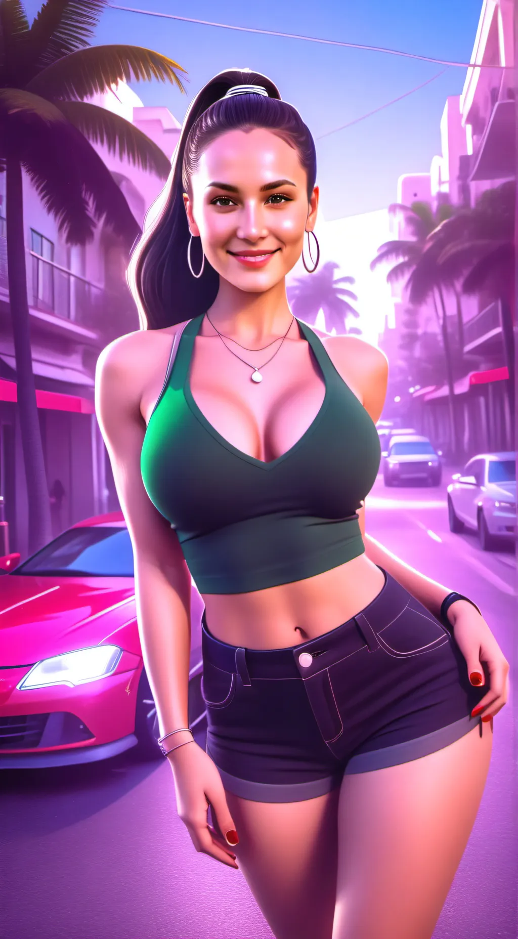 ai character: Carina background