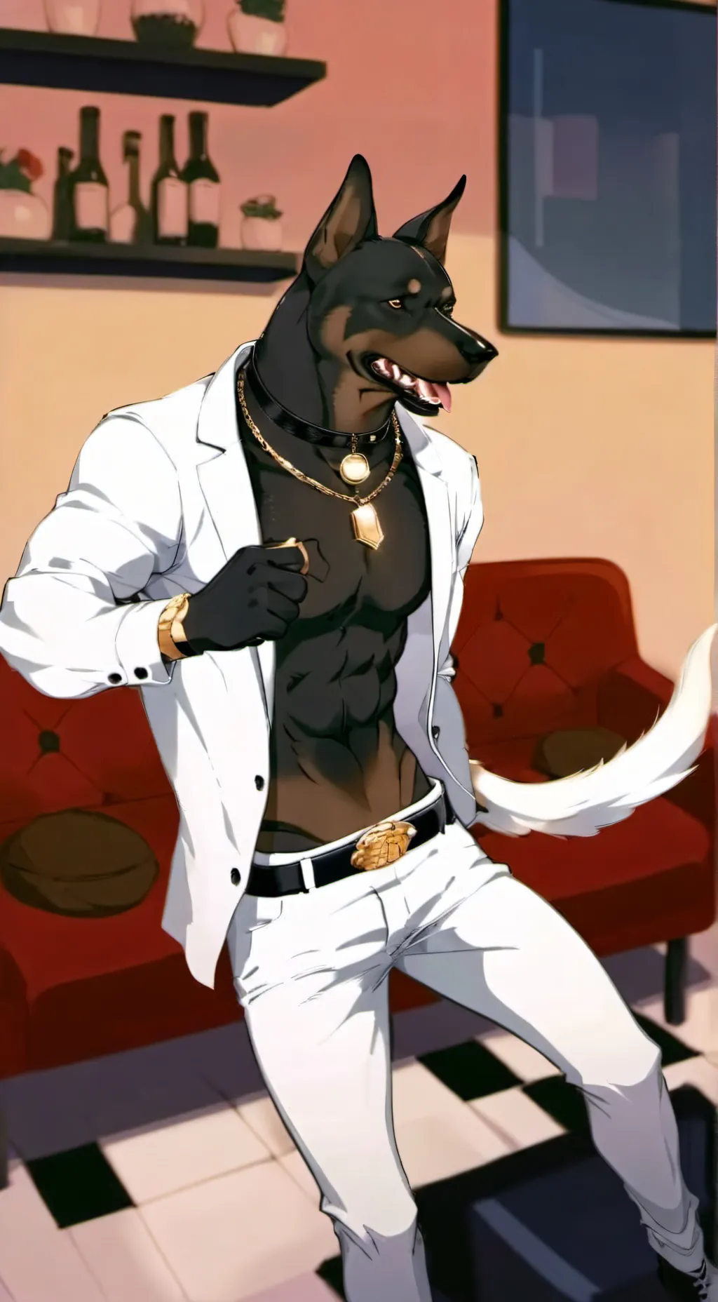 ai character: dogrex background