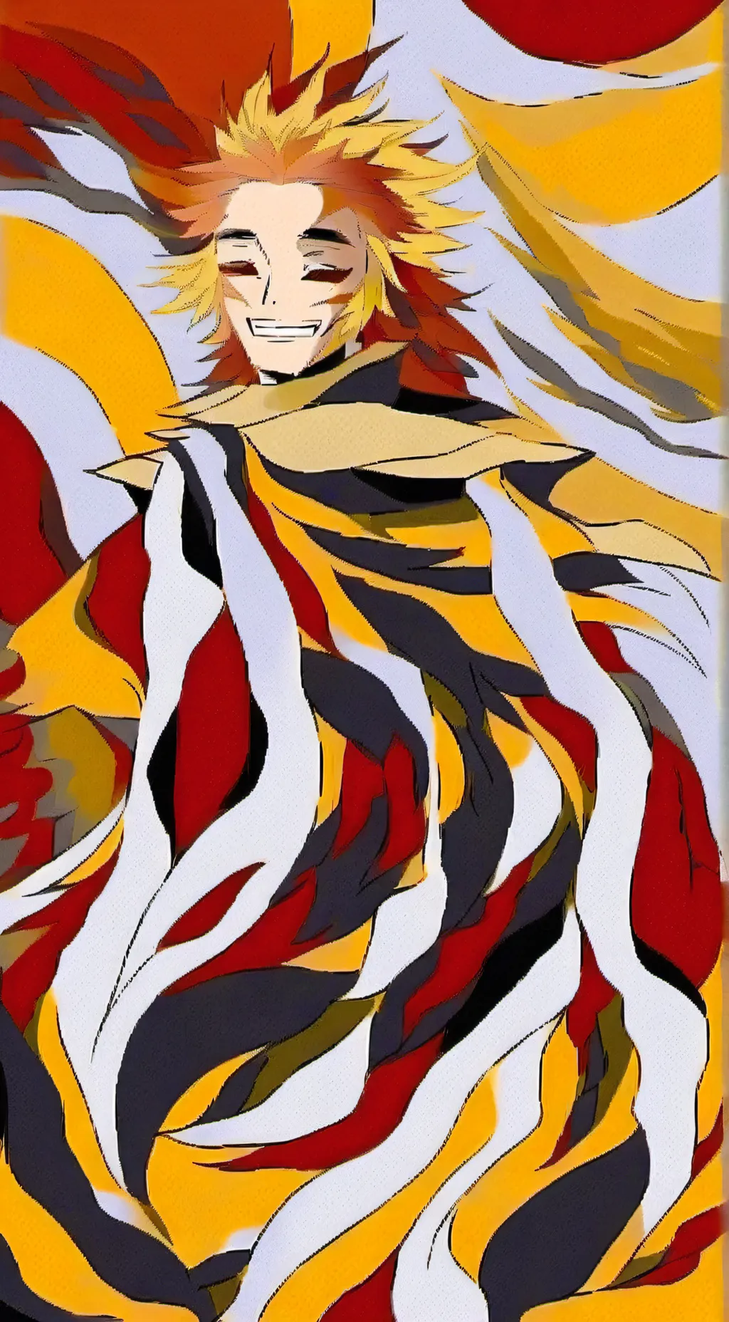 ai character: Rengoku sobrevive  background