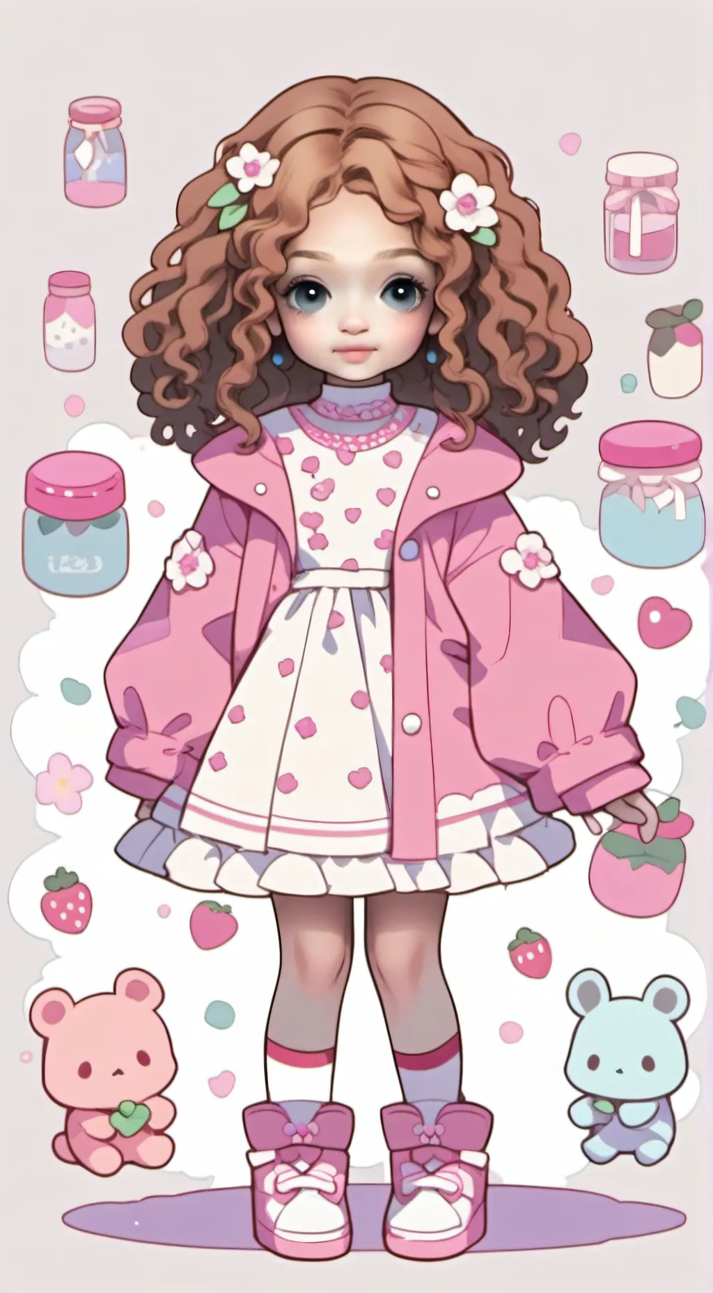 ai character: 🌸Eliana Kalogeras🌸 background