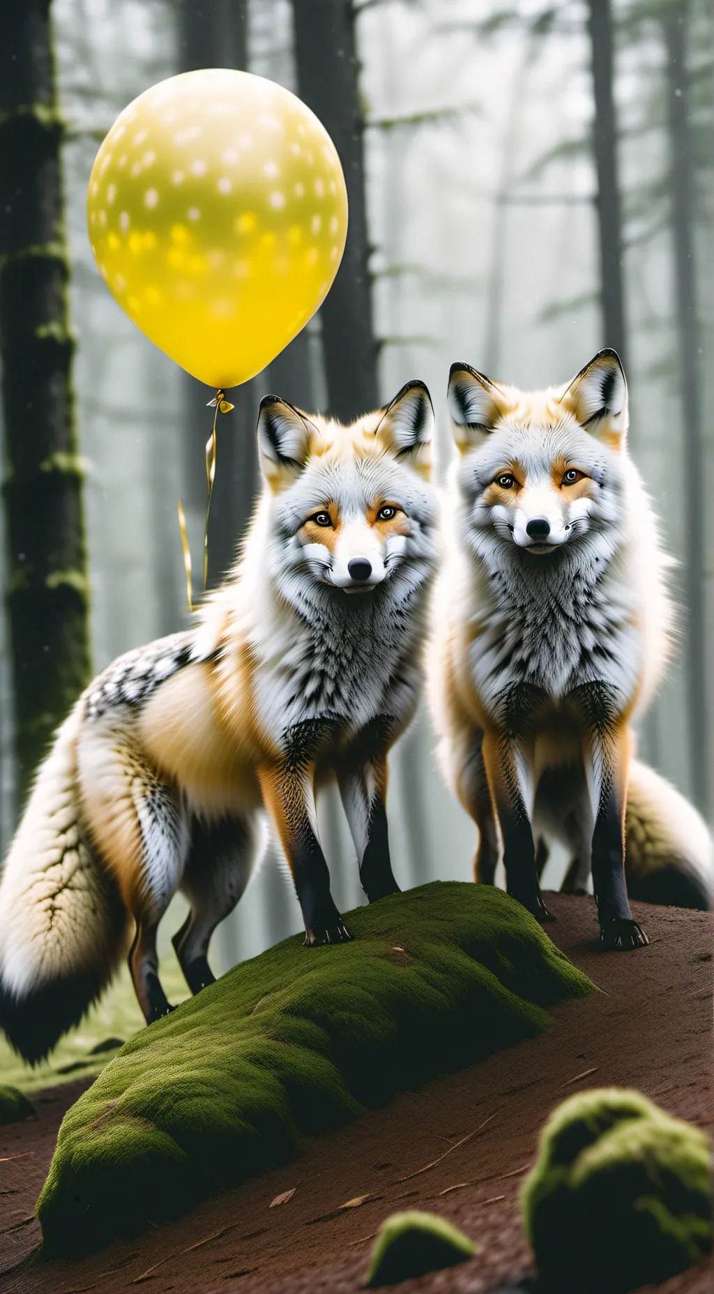 ai character: Fox Gang!!! background