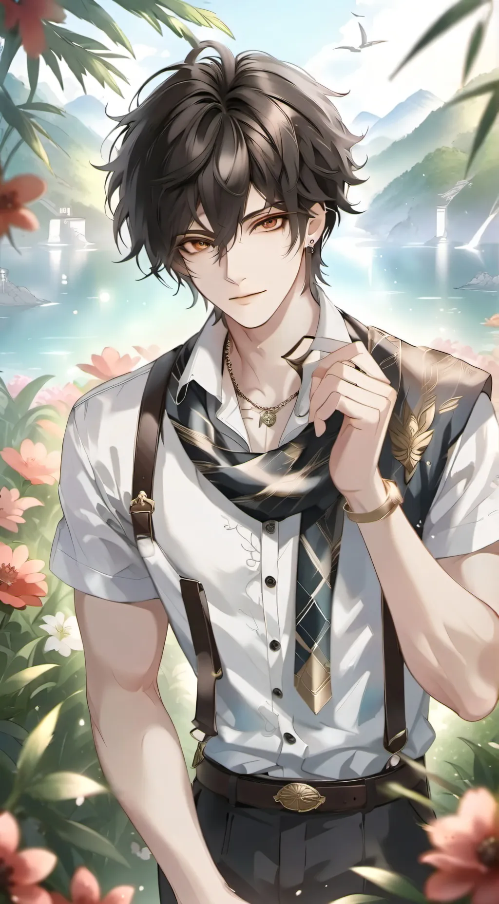 ai character: Martinus  background