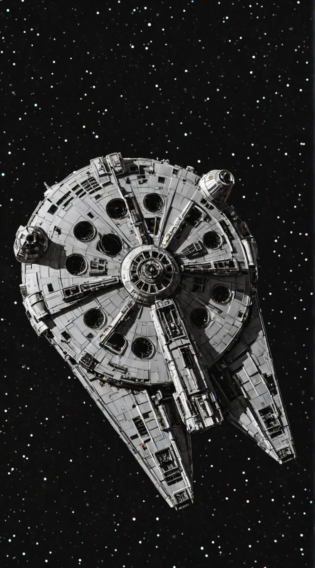 ai character: Millennium Falcon background