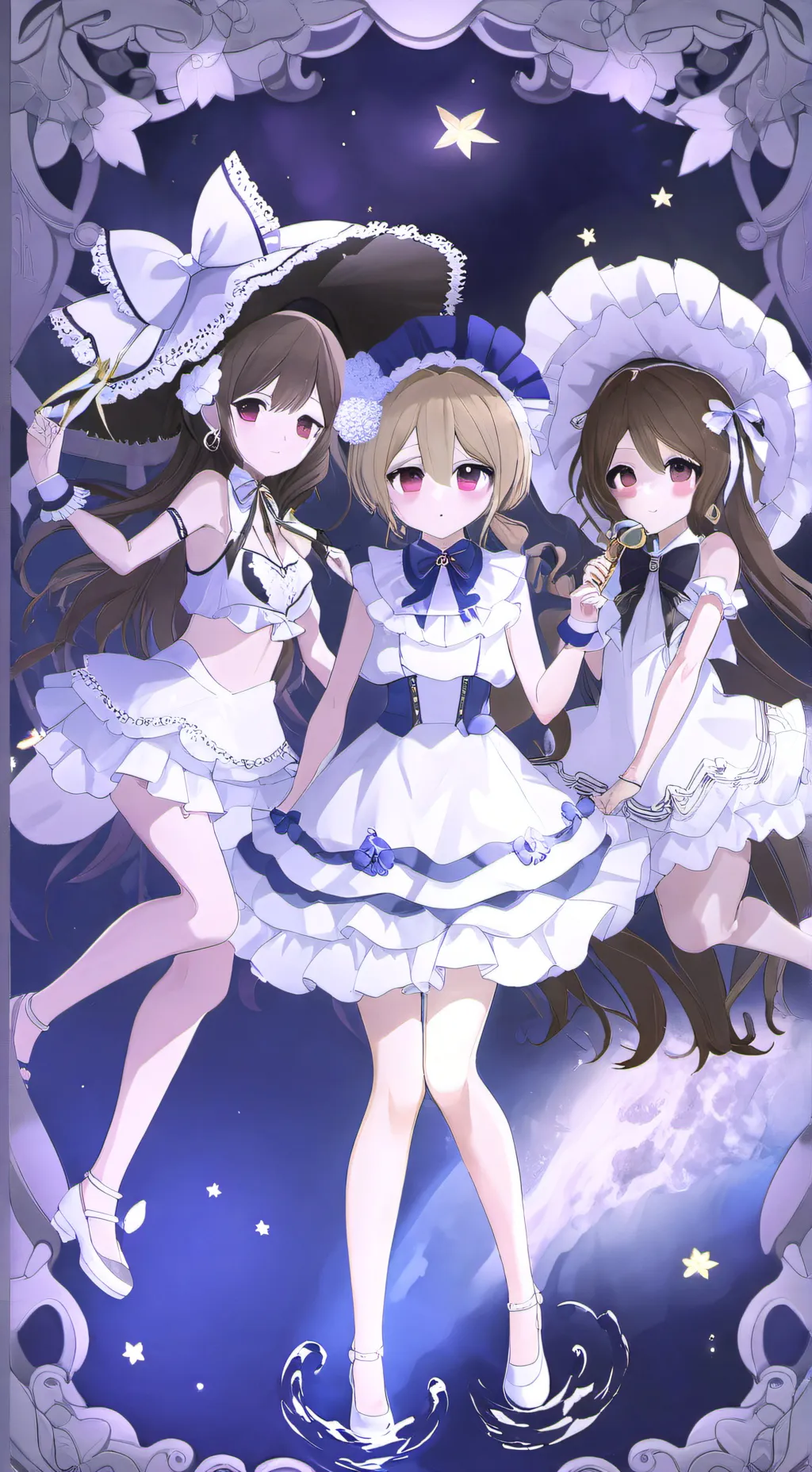 ai character: Milo lily Lilac  background