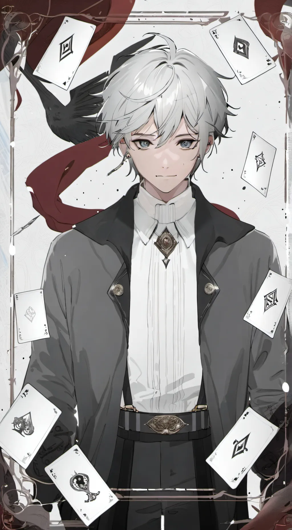ai character: Sammy the Illusion background