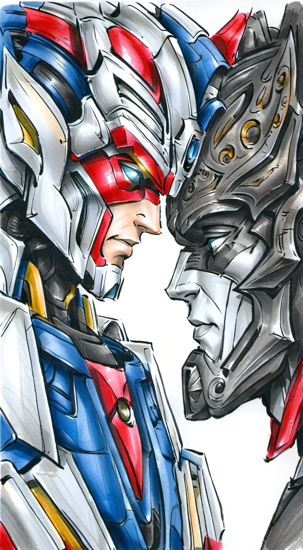 ai character: Transformers background