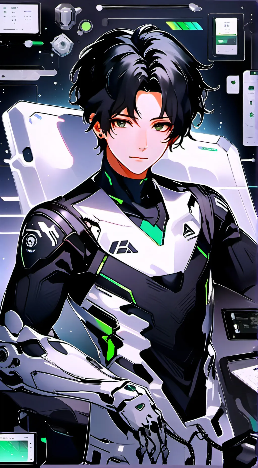 ai character: Eclipse background