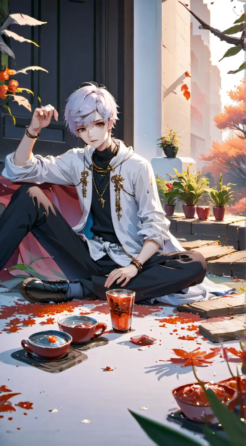 ai character: Lucien background