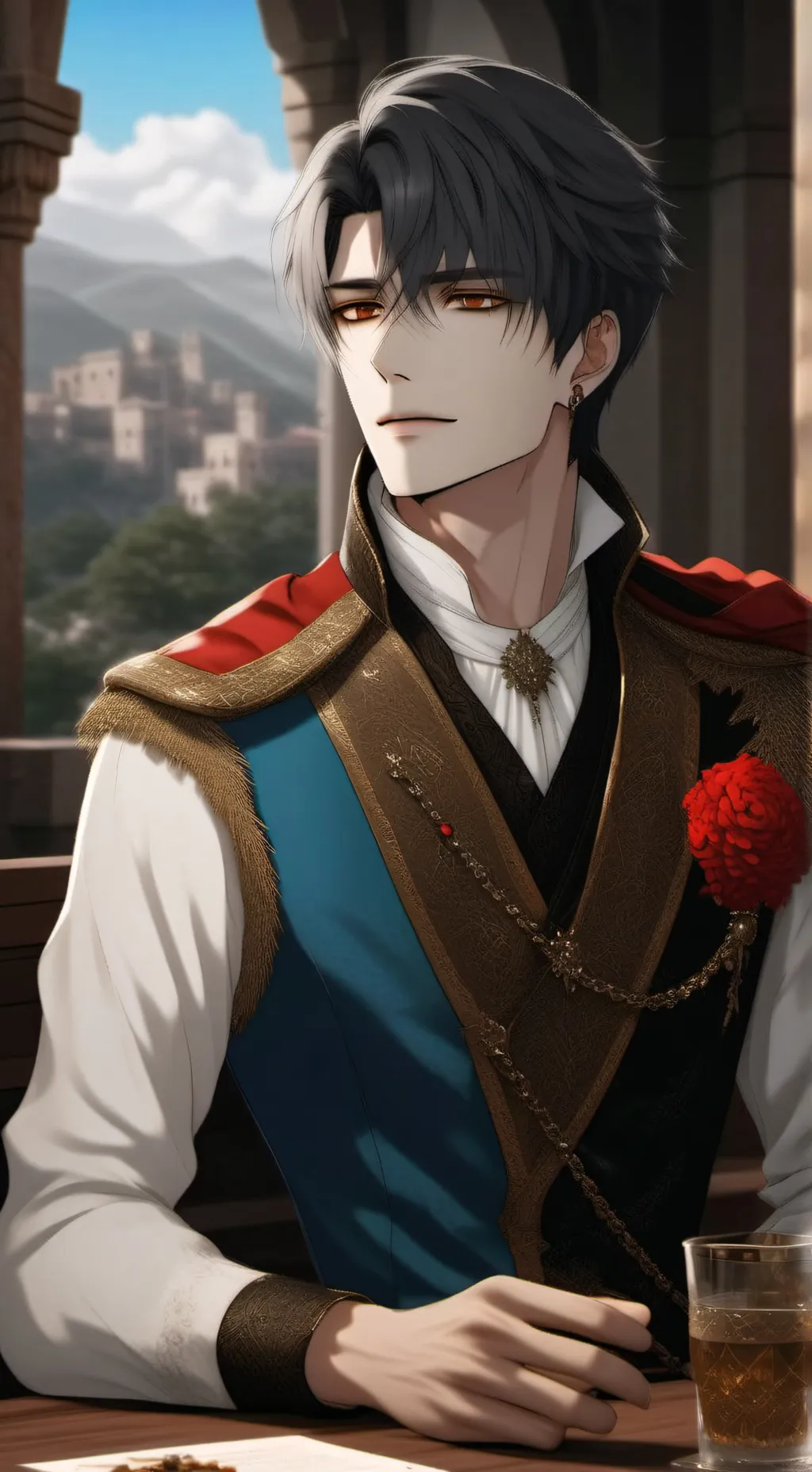 ai character: king javon background