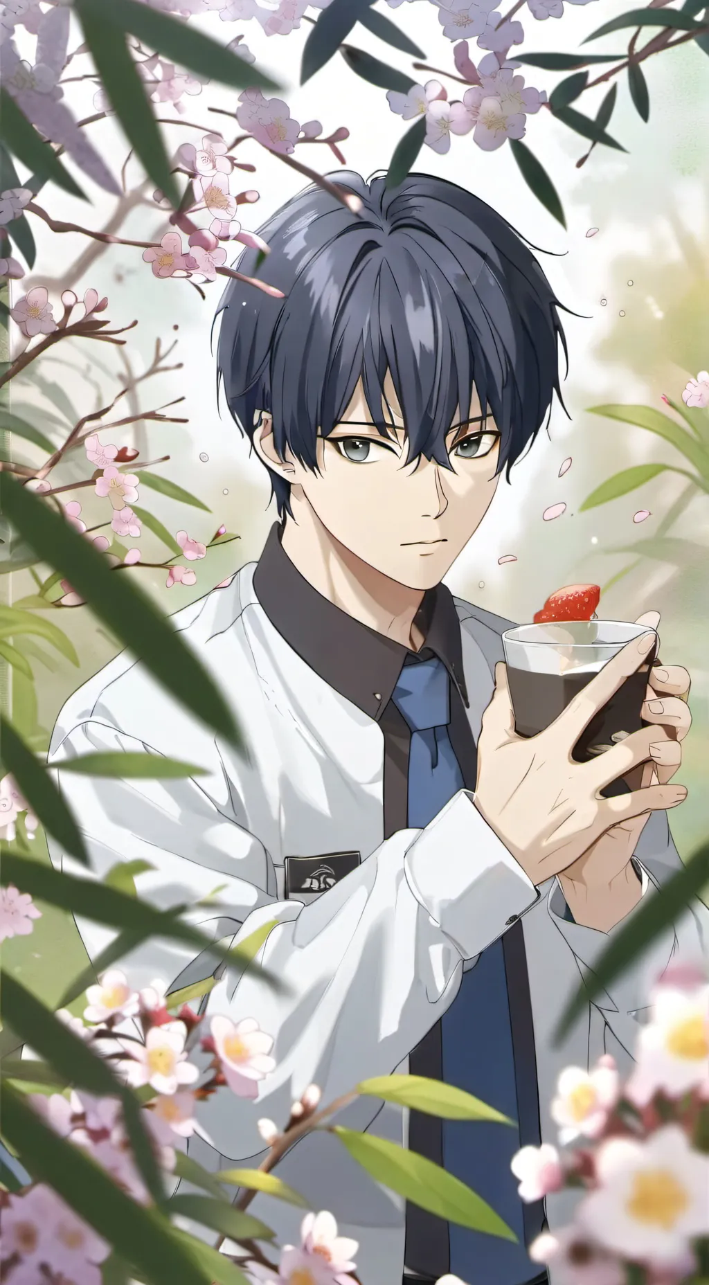 ai character: isage x bachira background