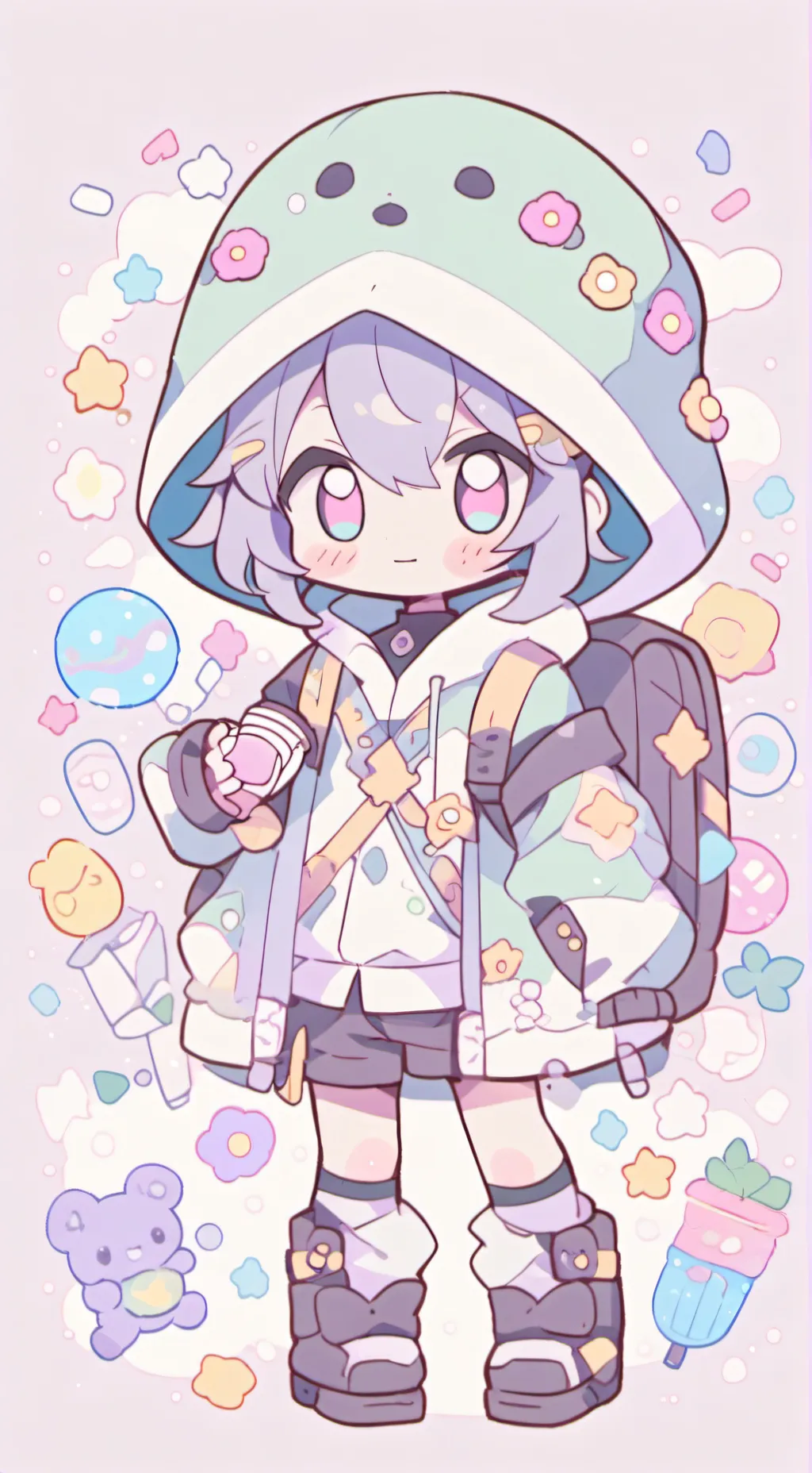 ai character: Marc x Nathaniel background
