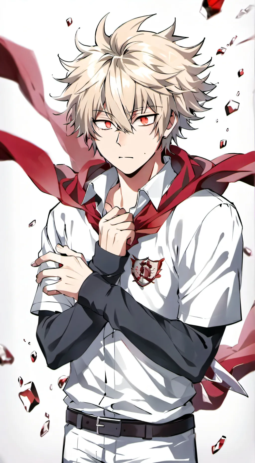 ai character: bakugo background