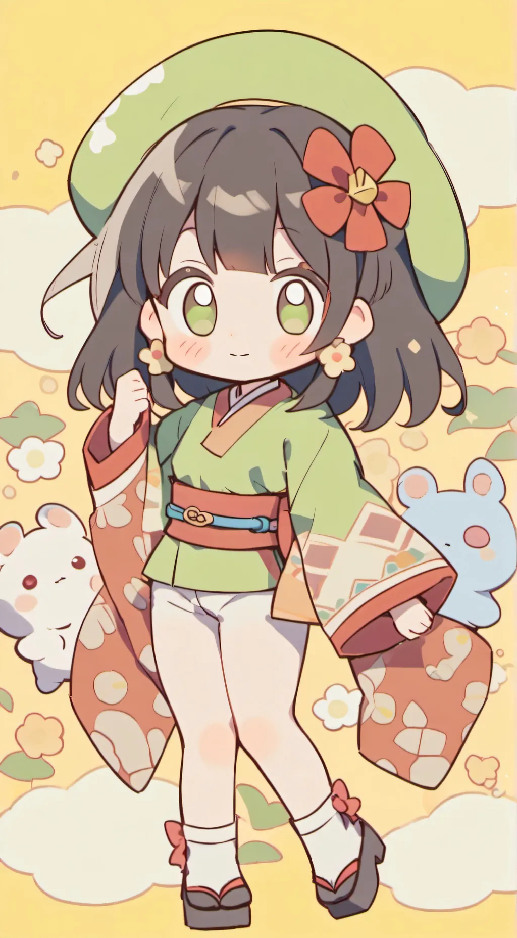 ai character: alluka  background