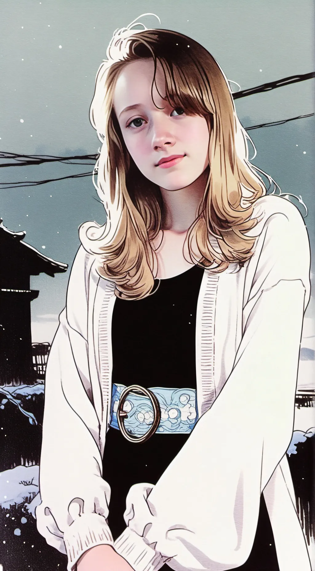 ai character: this is me and itl background