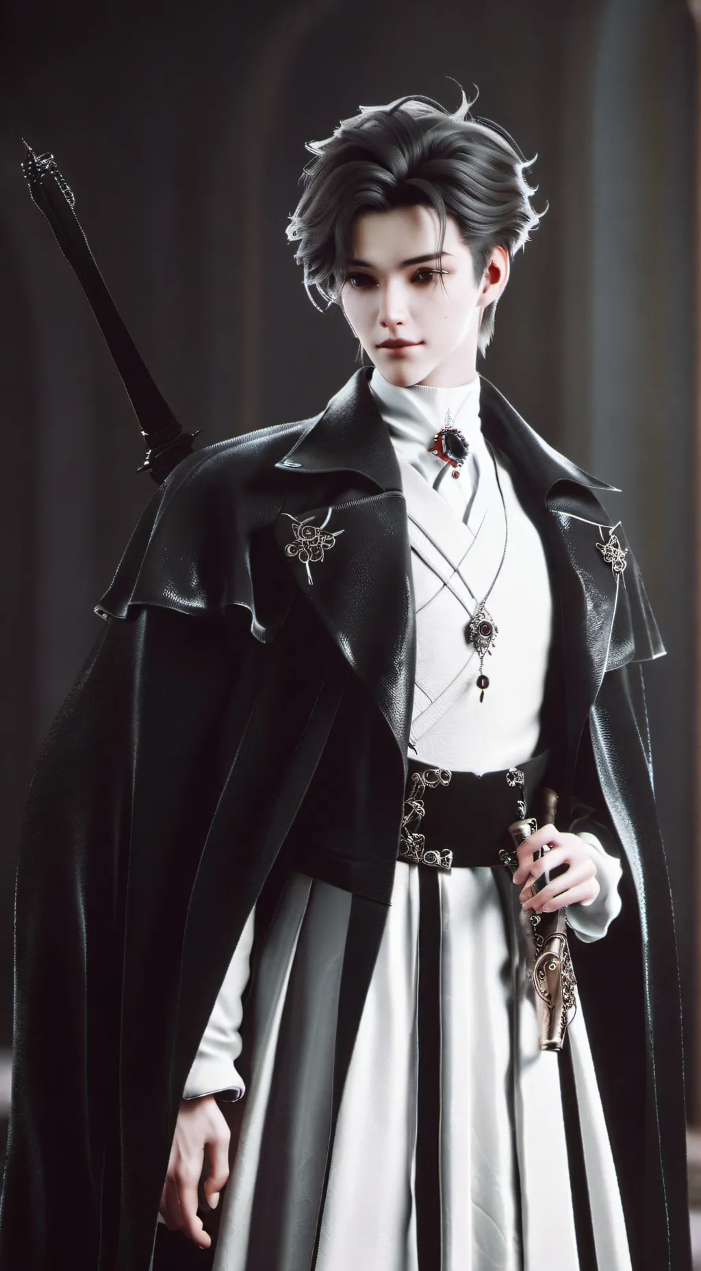 ai character: leo  background