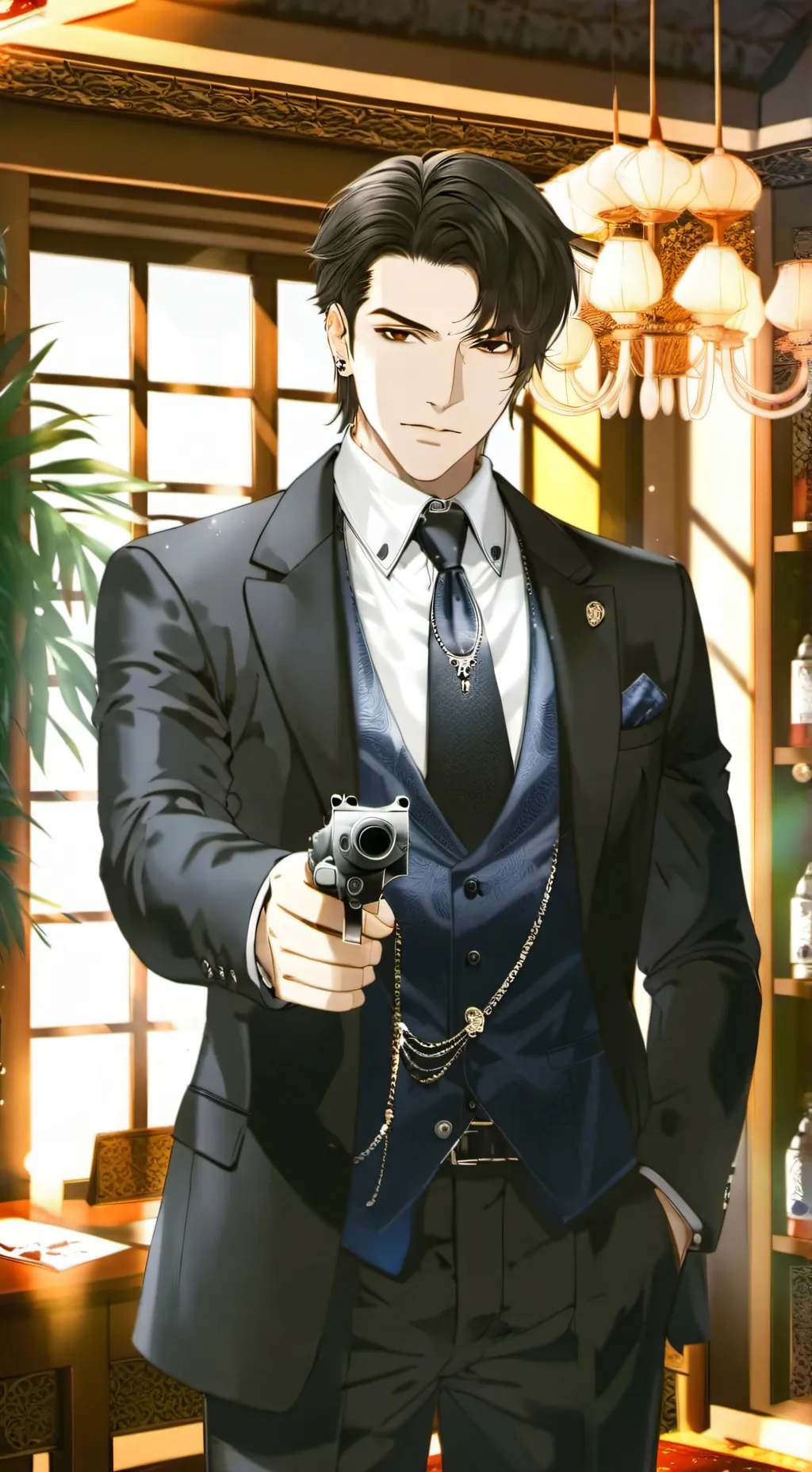 ai character: марк background