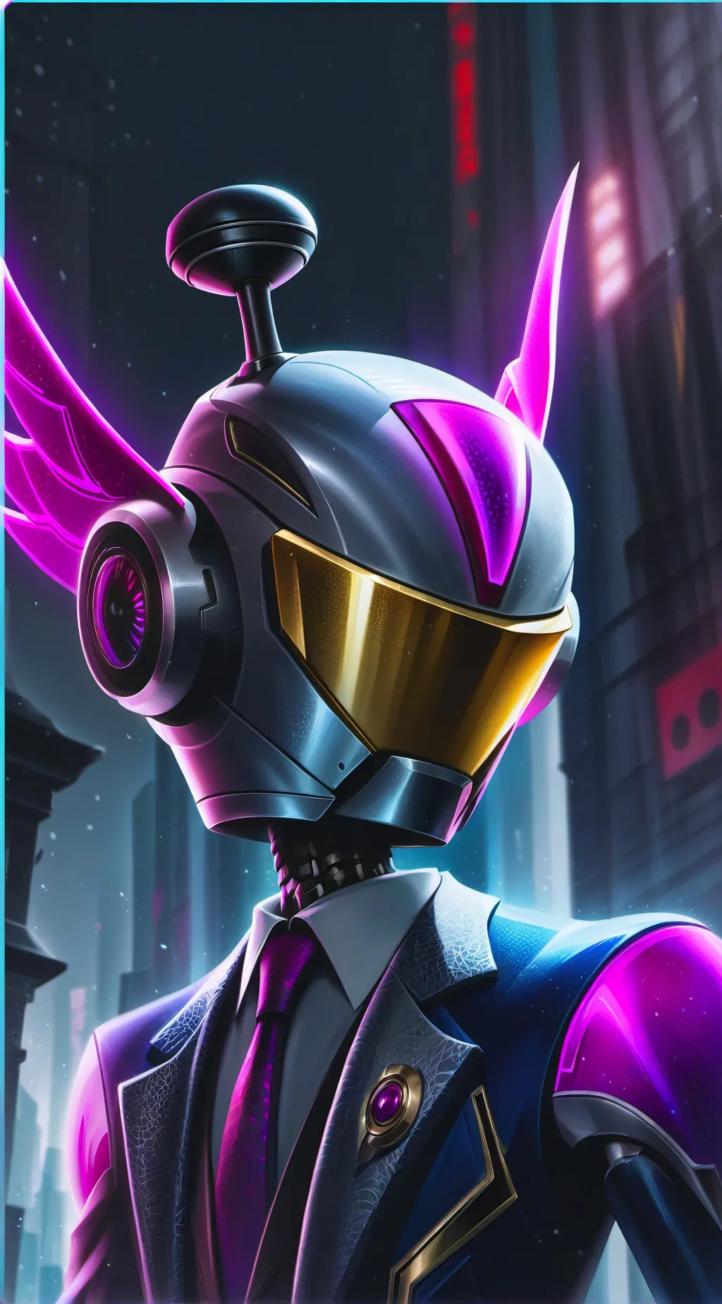ai character: X/ Error background