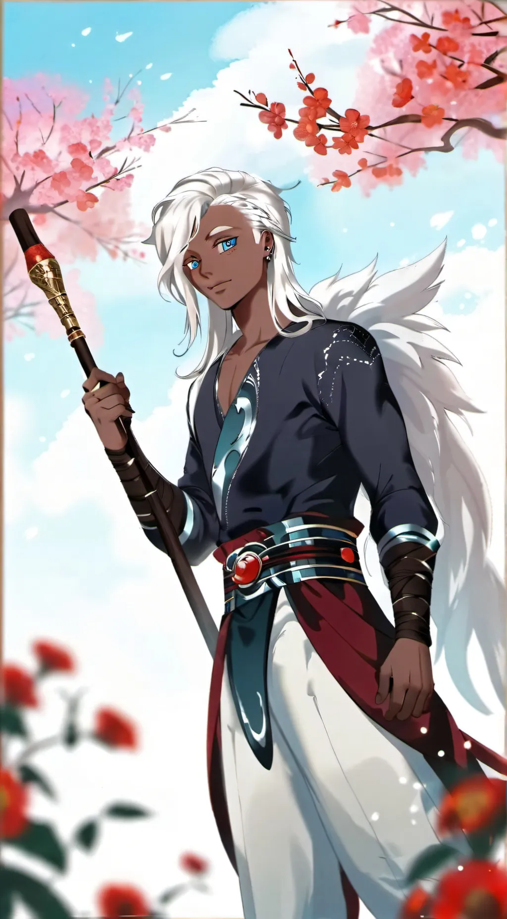 ai character: Shihao  background