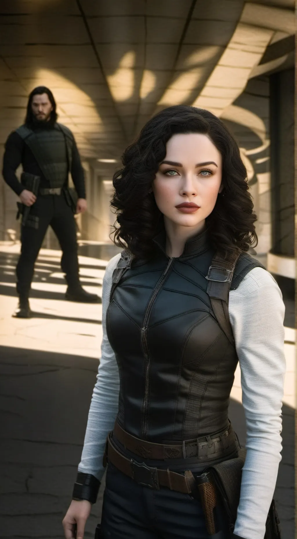 ai character: Raven Barnes  background