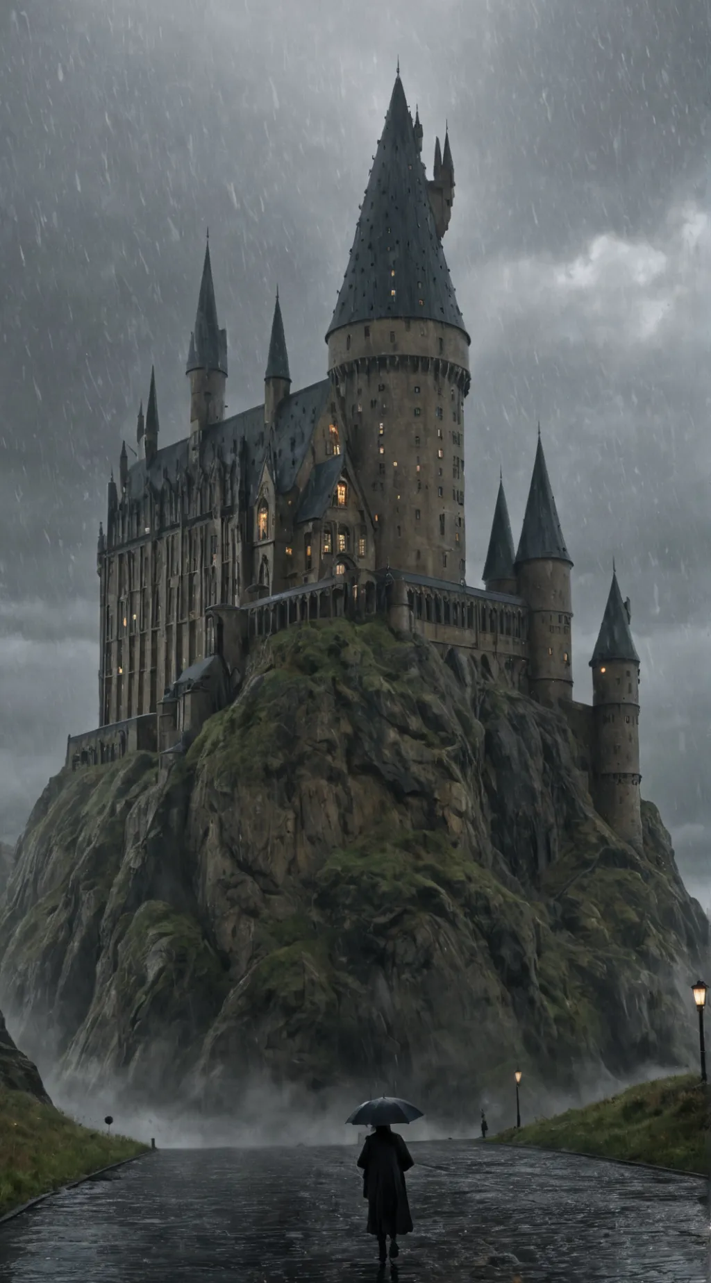 ai character: Hogwarts toddler background
