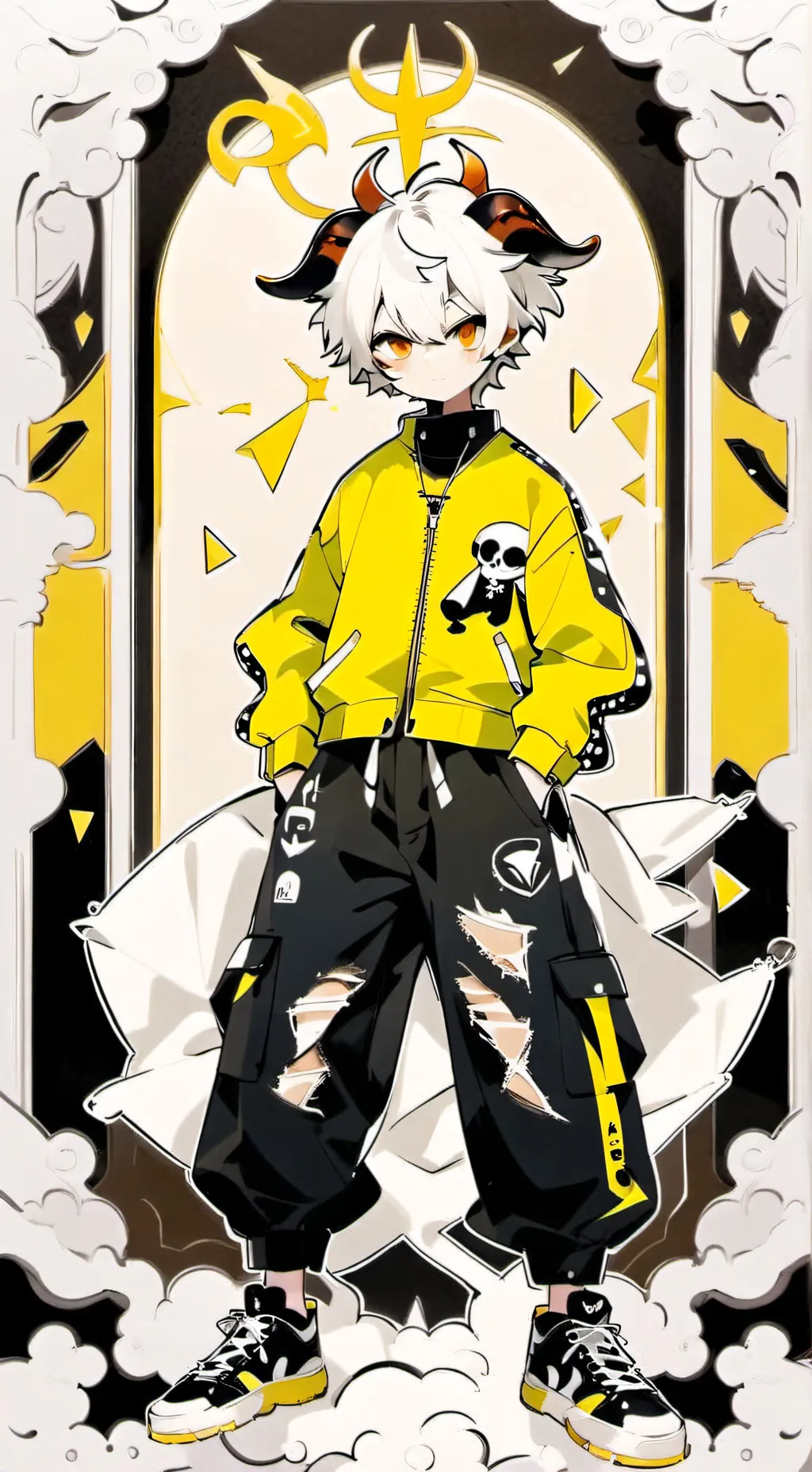 ai character: Høzzy background