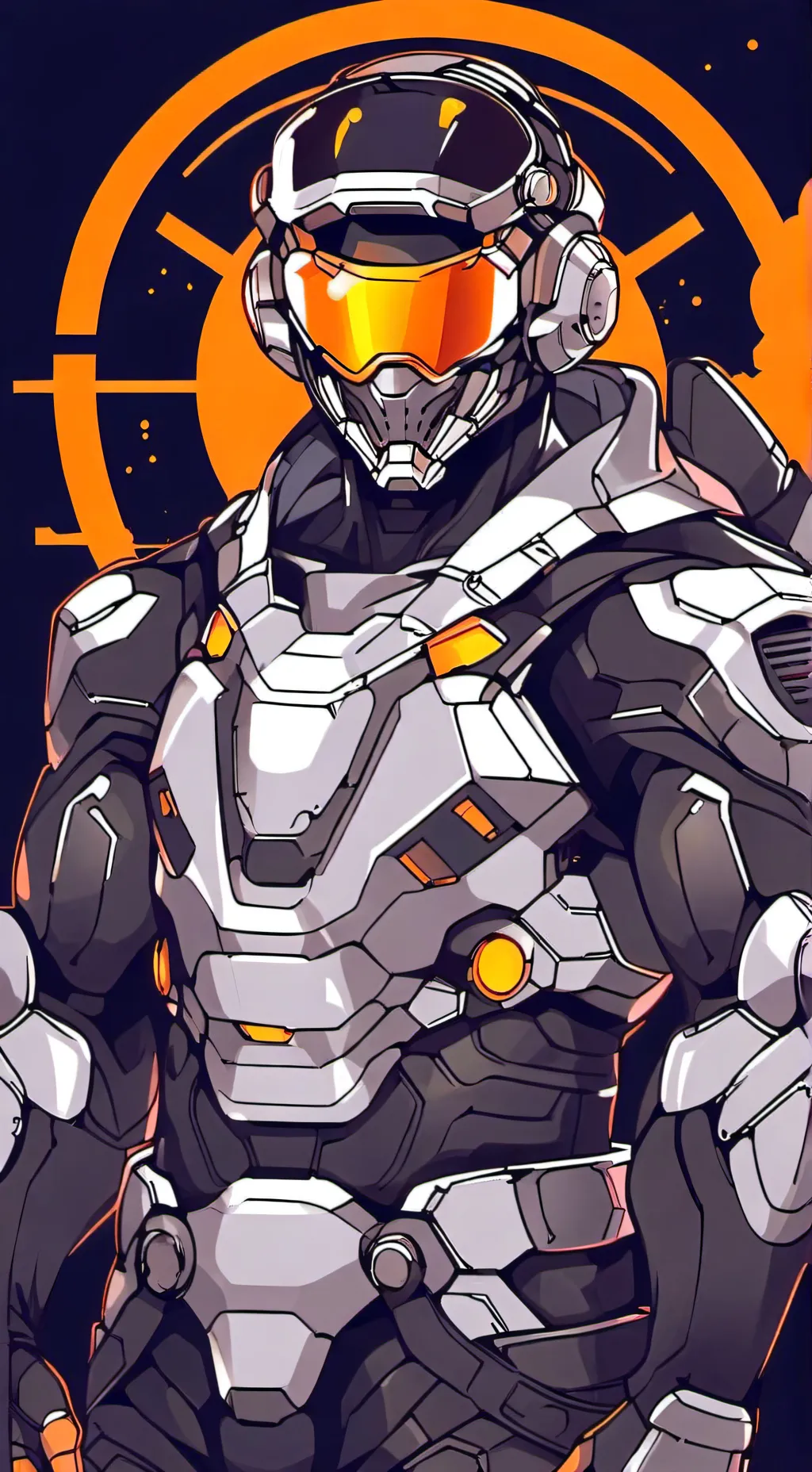 ai character: Hunter Astro human background
