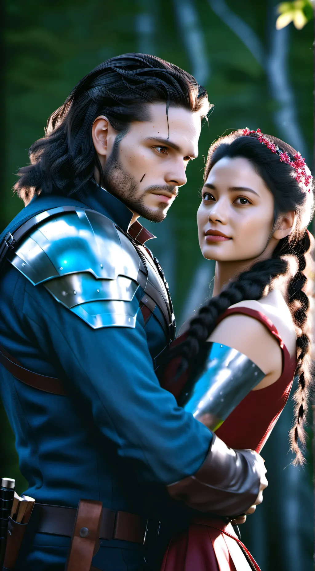 ai character: Bucky's wife background