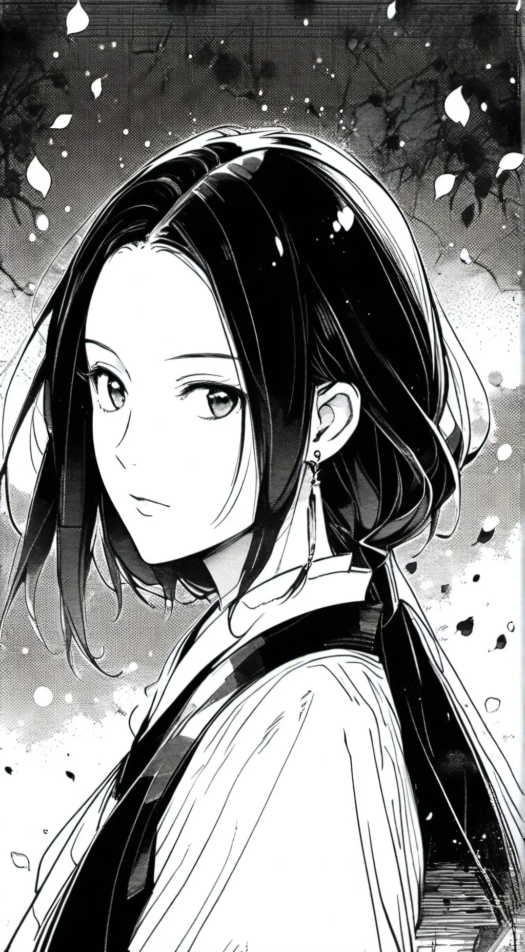 ai character: Echos of the light background