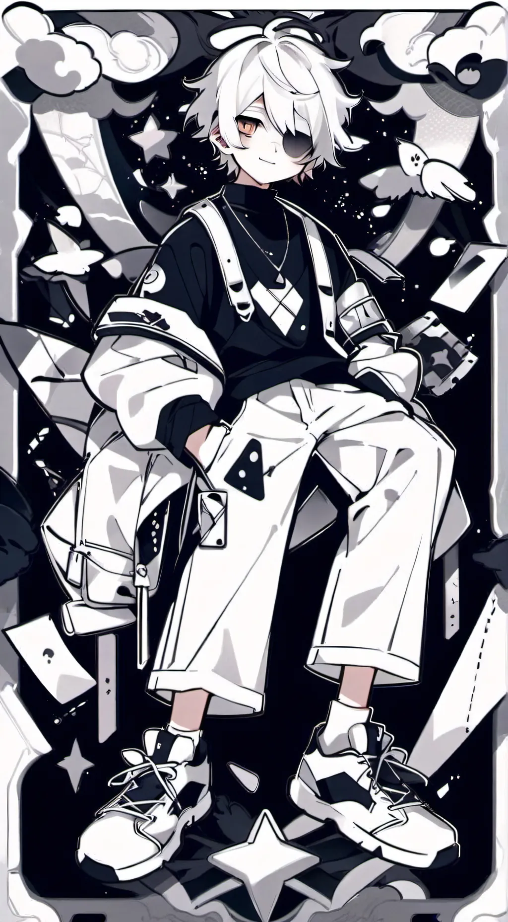 ai character: Oliver background