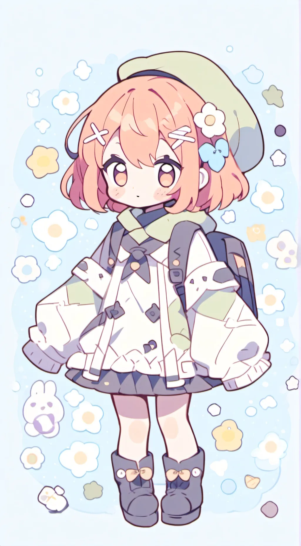 ai character: Baxter x niffty background
