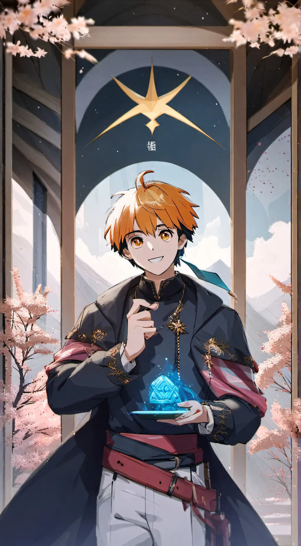 ai character: Zenitsu Agatsuma background