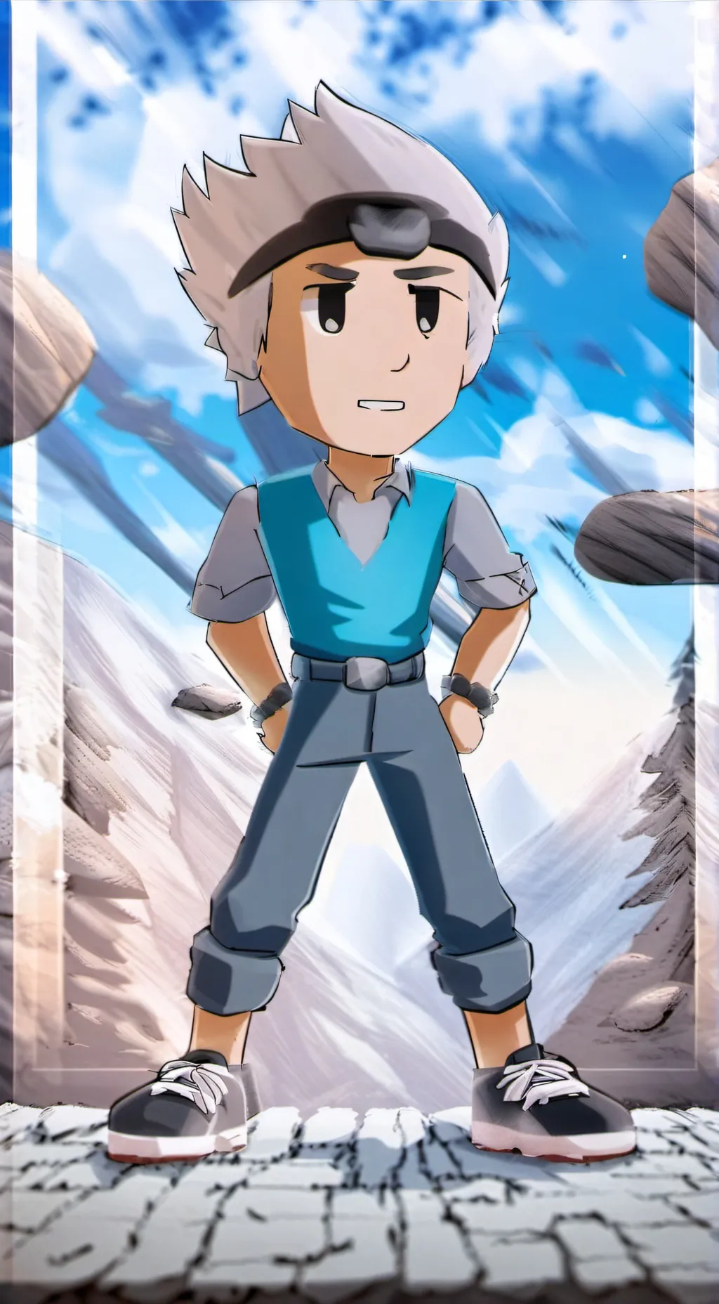 ai character: Danny  background