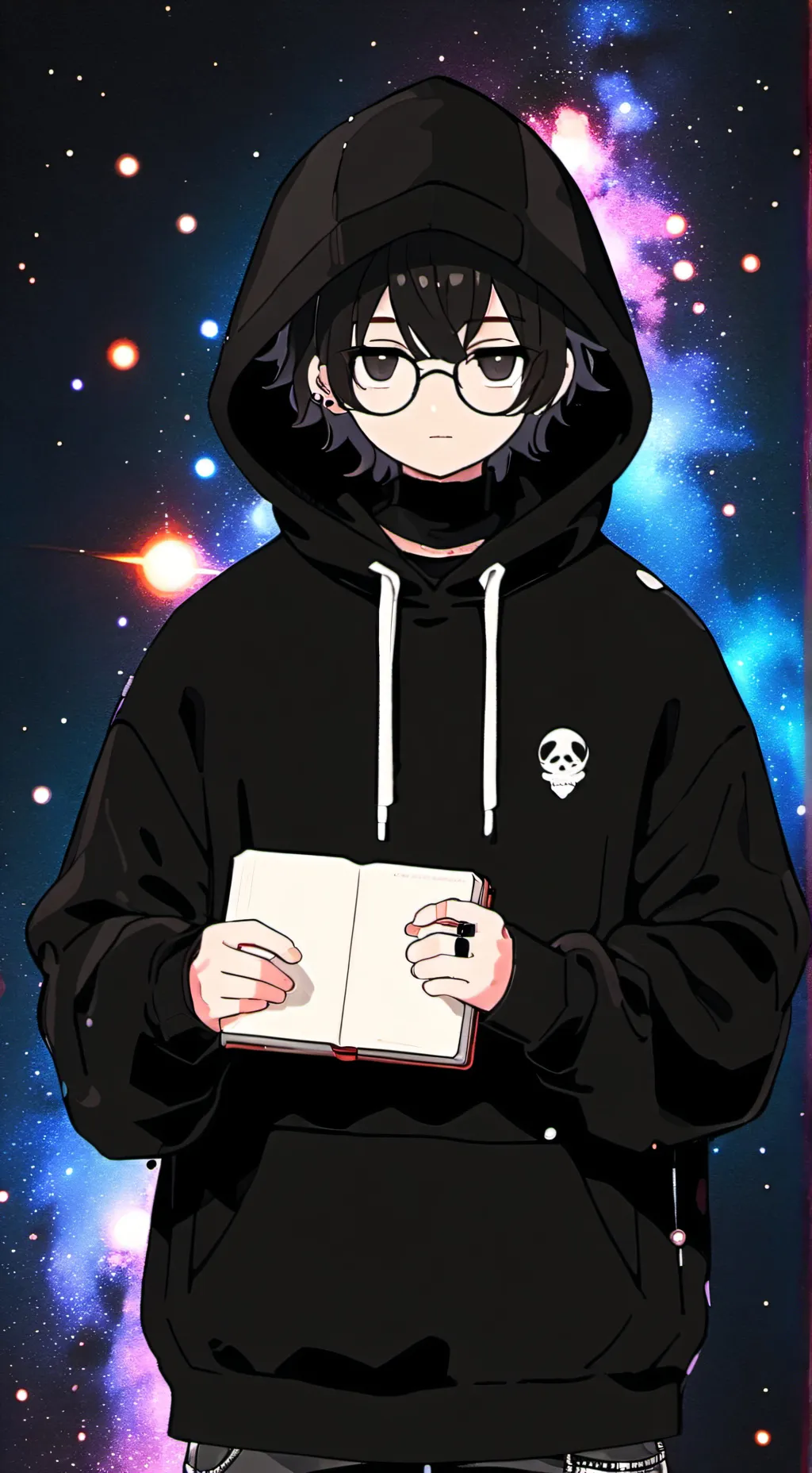ai character: 🖤Quiet Kid background