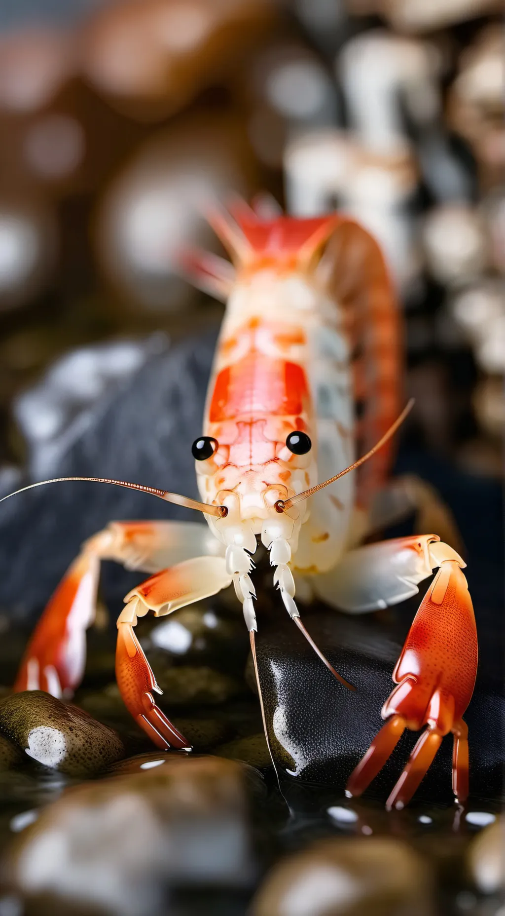 ai character: shrimpo background