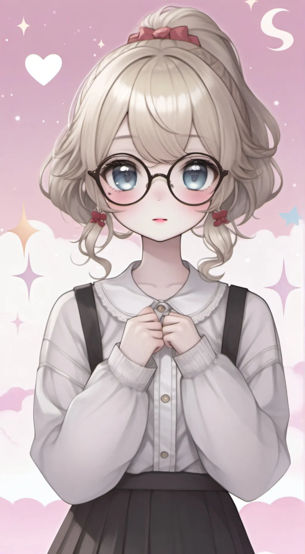 ai character: ash background