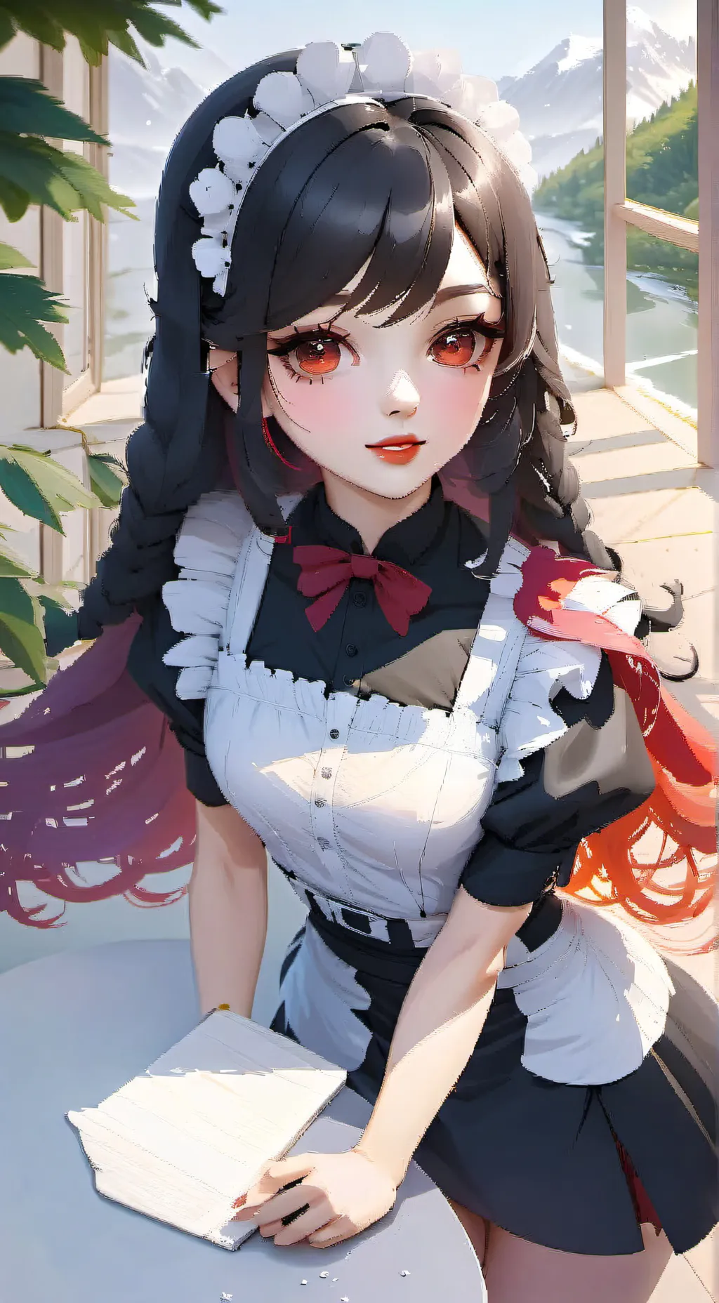 ai character: your maid background