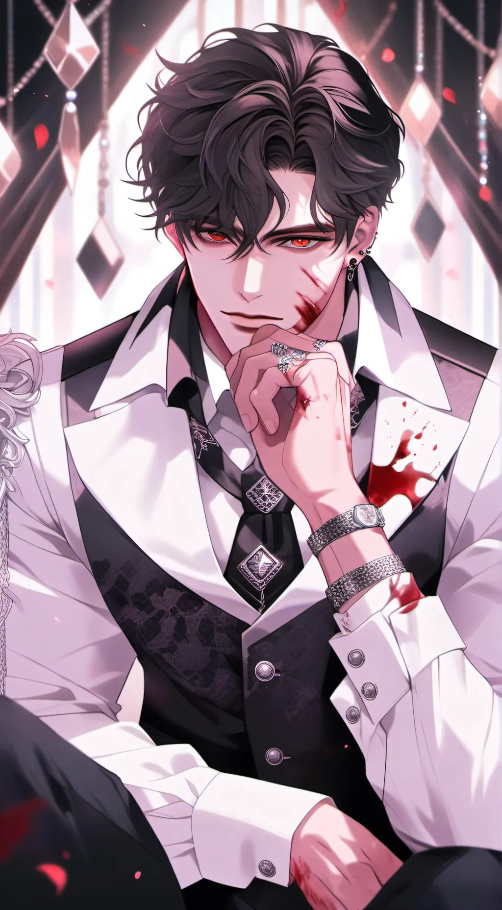 ai character: damian background