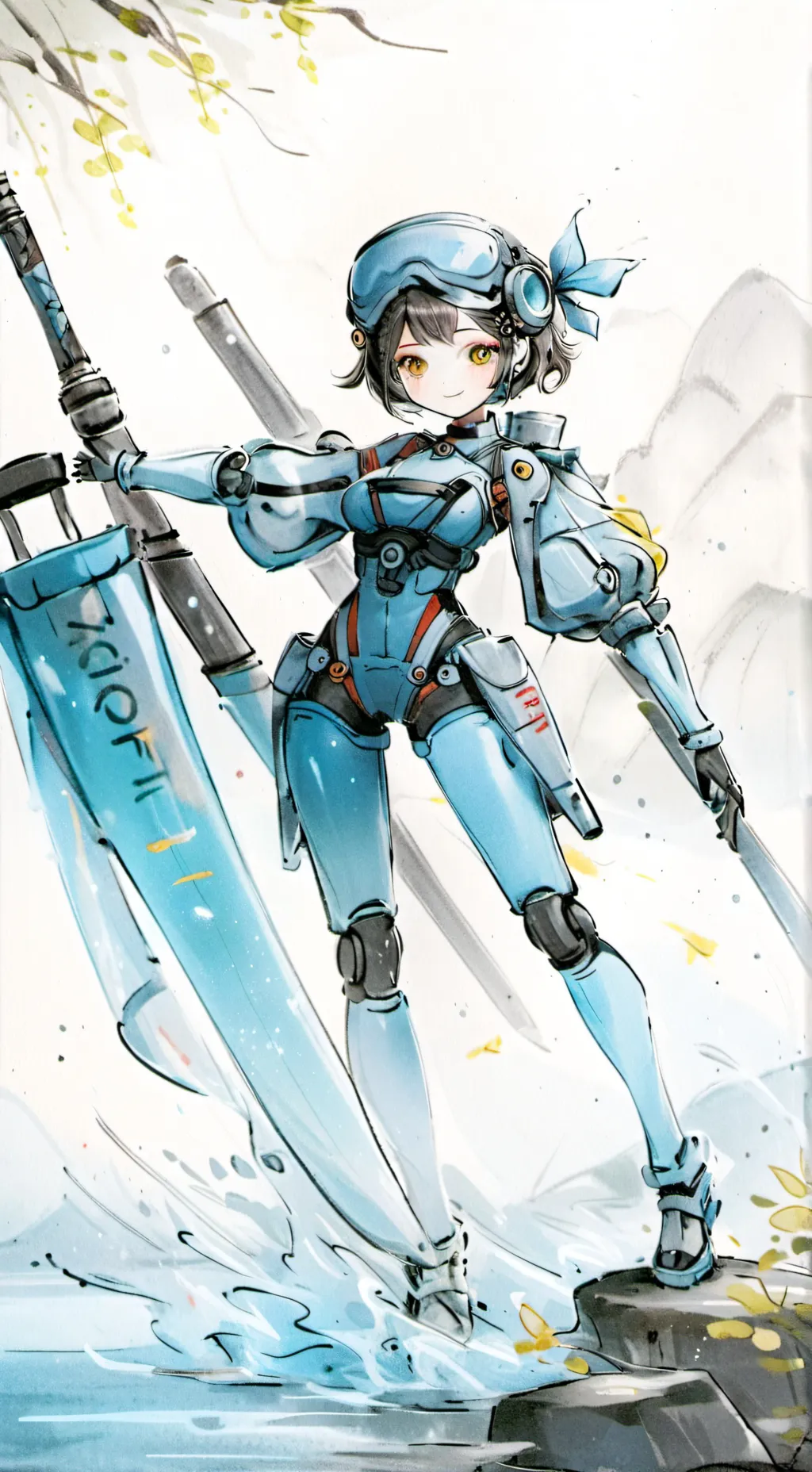 ai character: sasha background