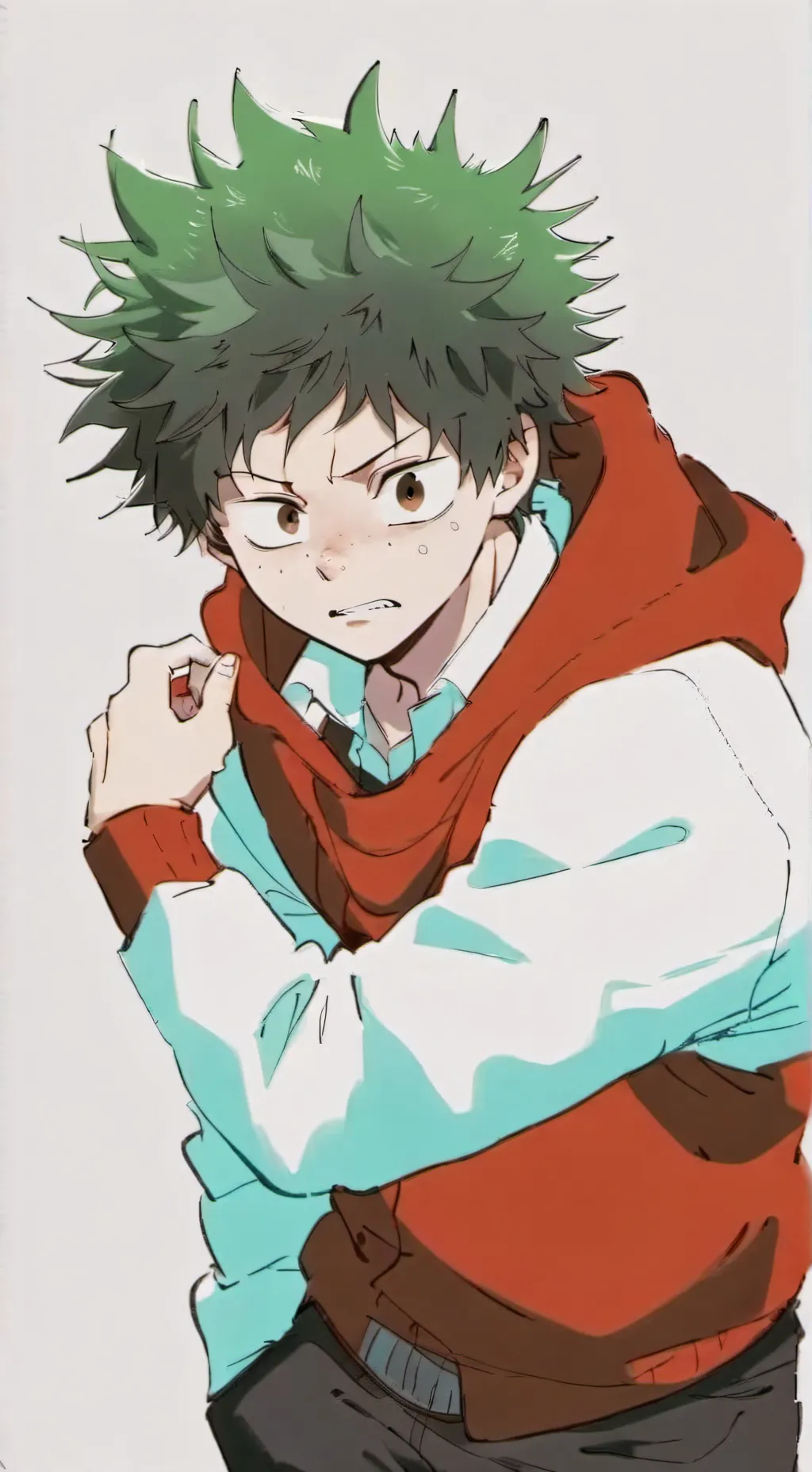 ai character: 💚bakudeku papas🧡 background