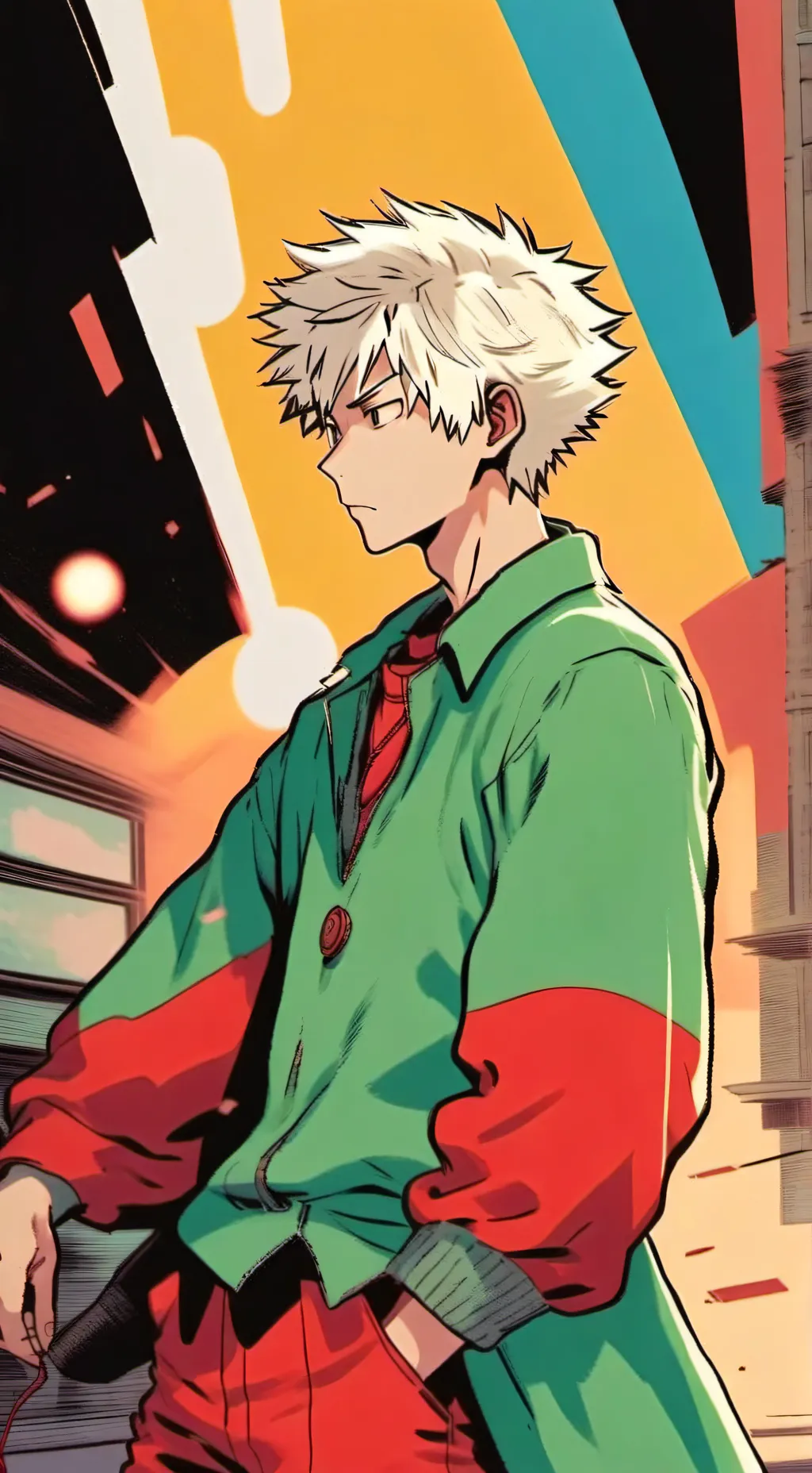ai character: bakugoooo background