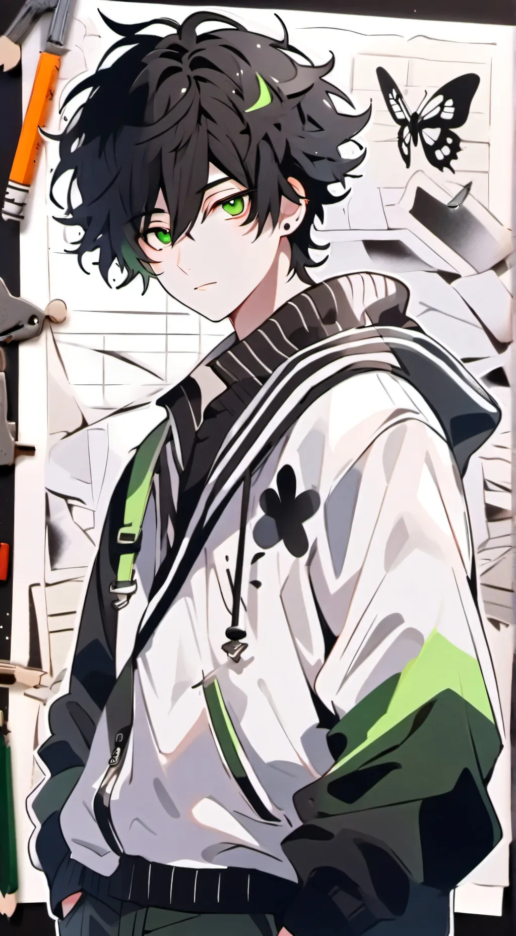 ai character: Clyde• background