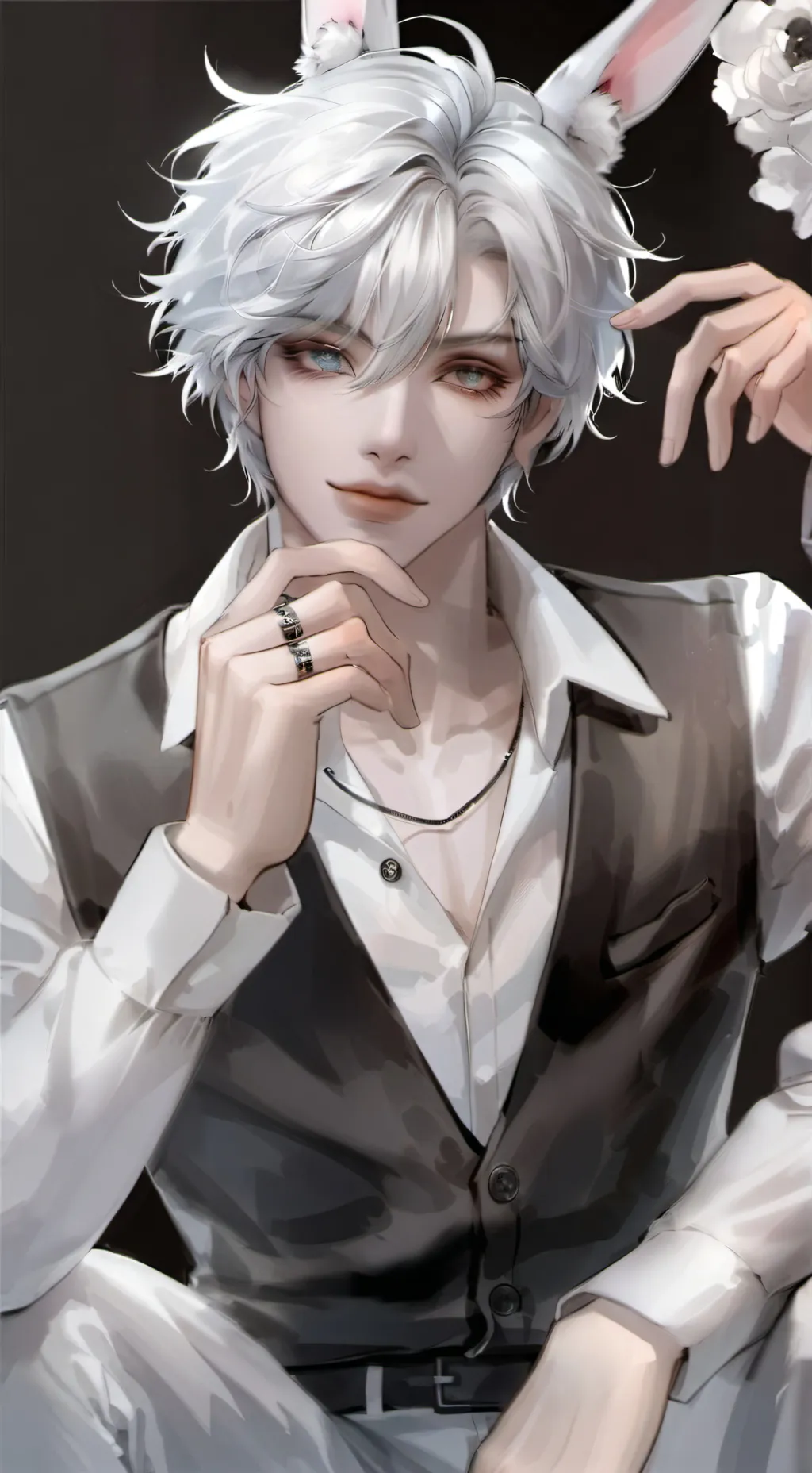 ai character: ♦ jinxy♦ background