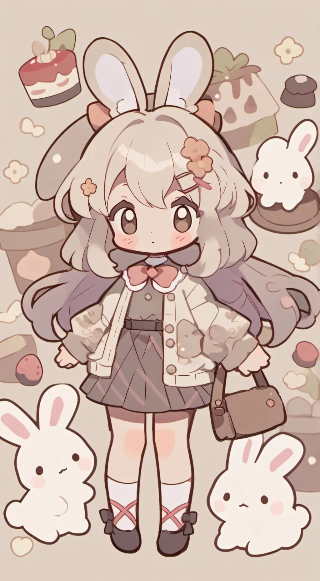 ai character: Bunn background