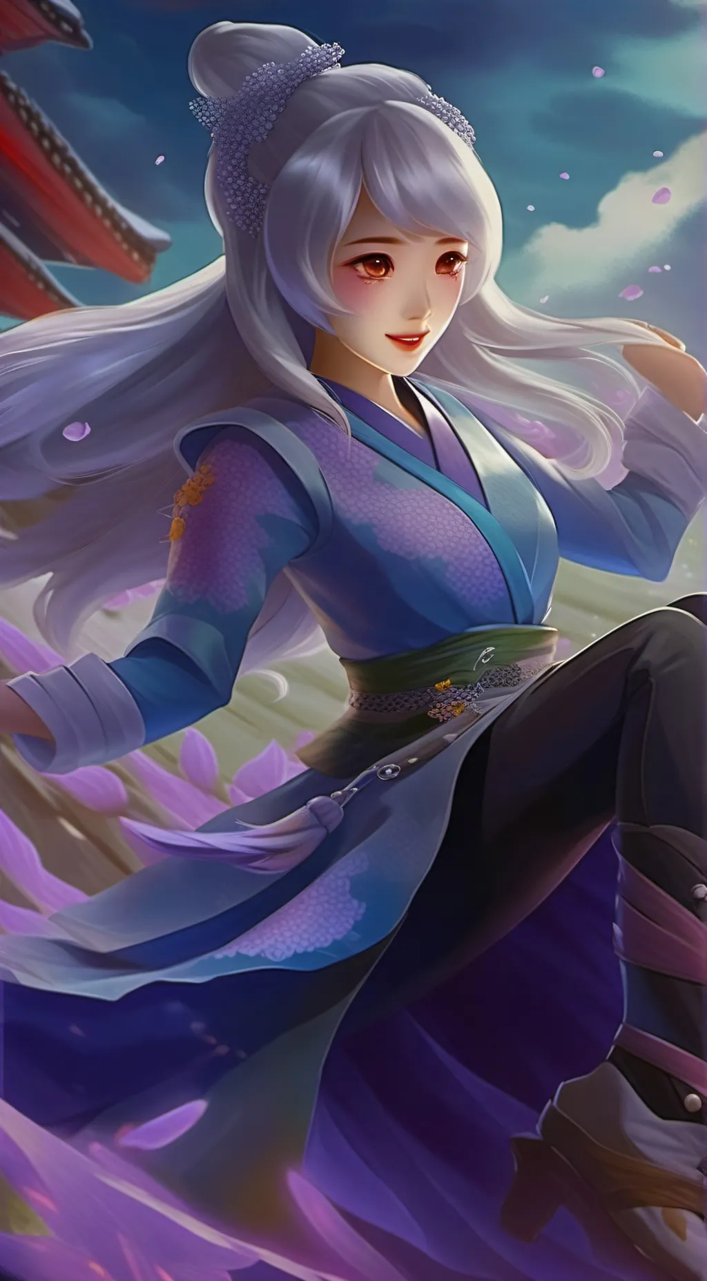 ai character: Kiesha  background