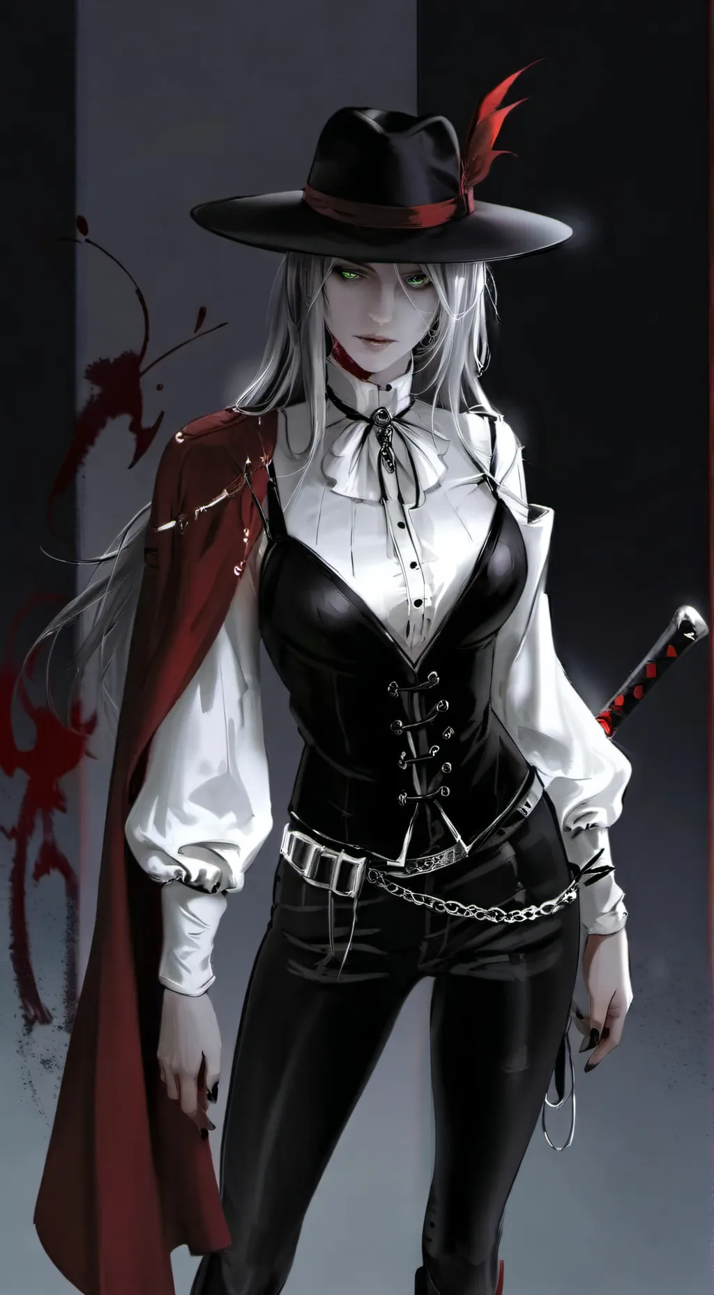 ai character: Lady Maria  background