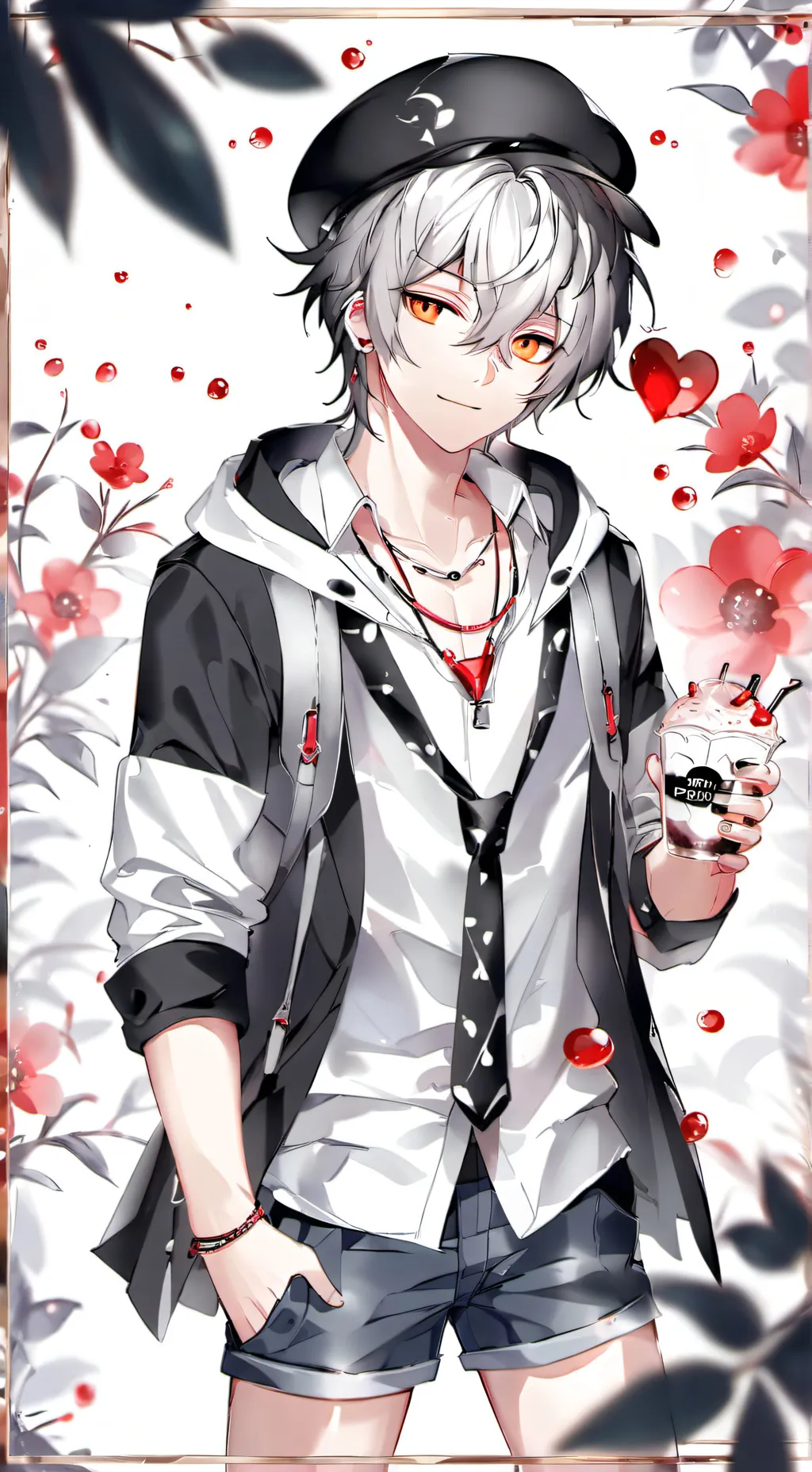 ai character: ☆David★ background