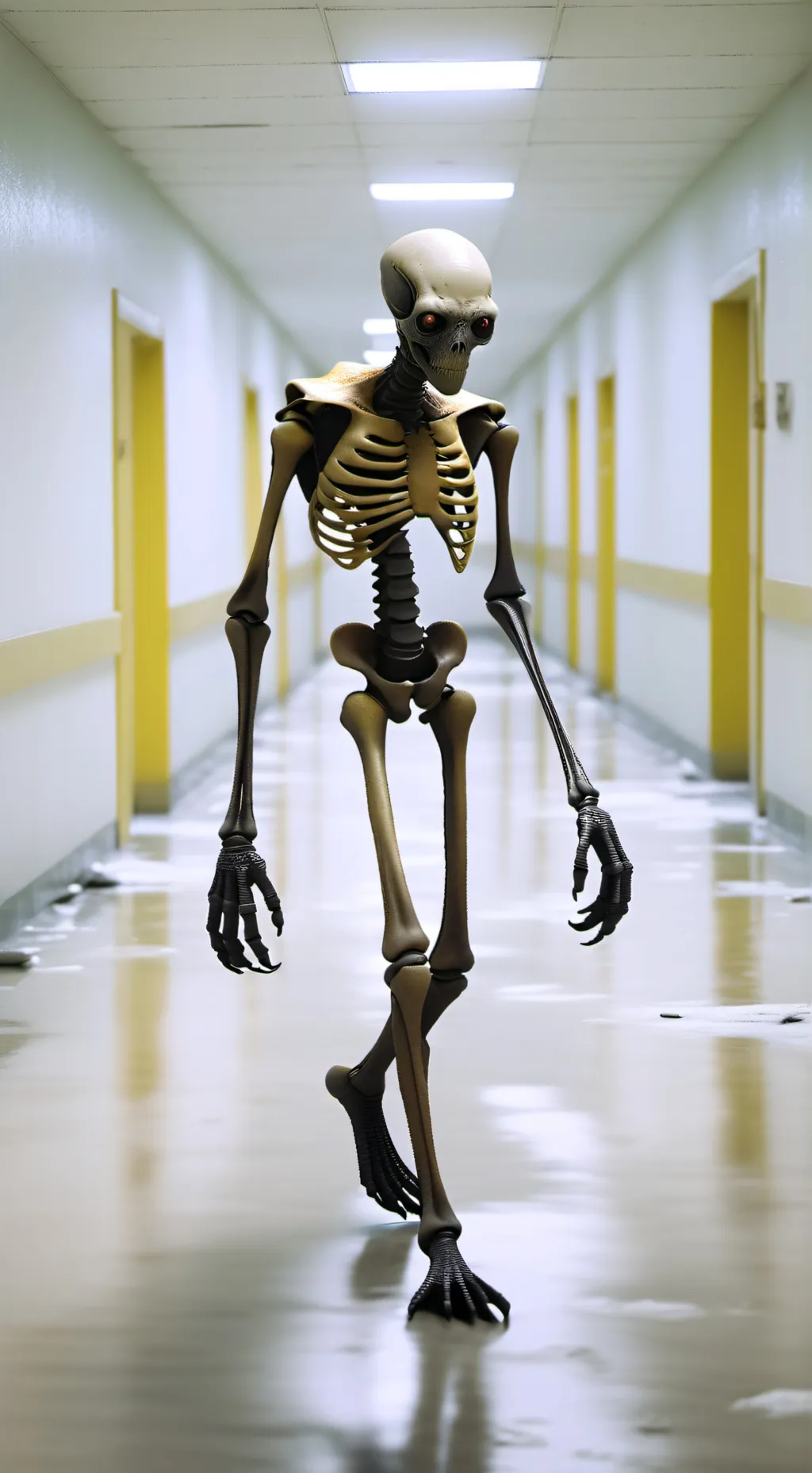 ai character: The retture background