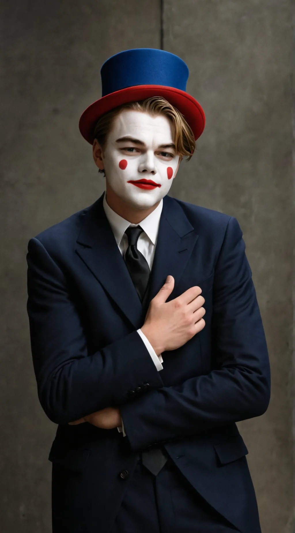ai character: The clown Leo🎈 background