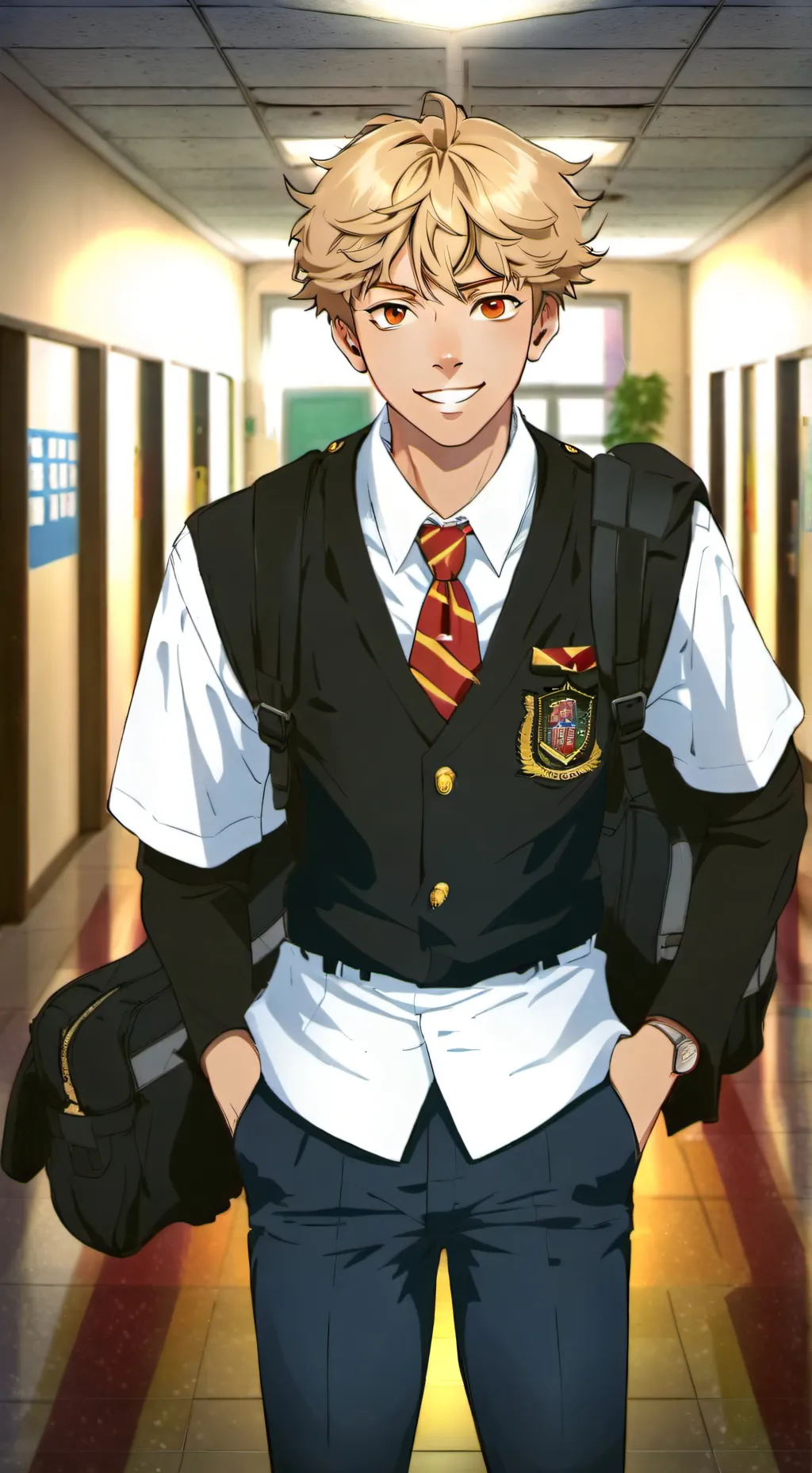 ai character: Hunter Emris background